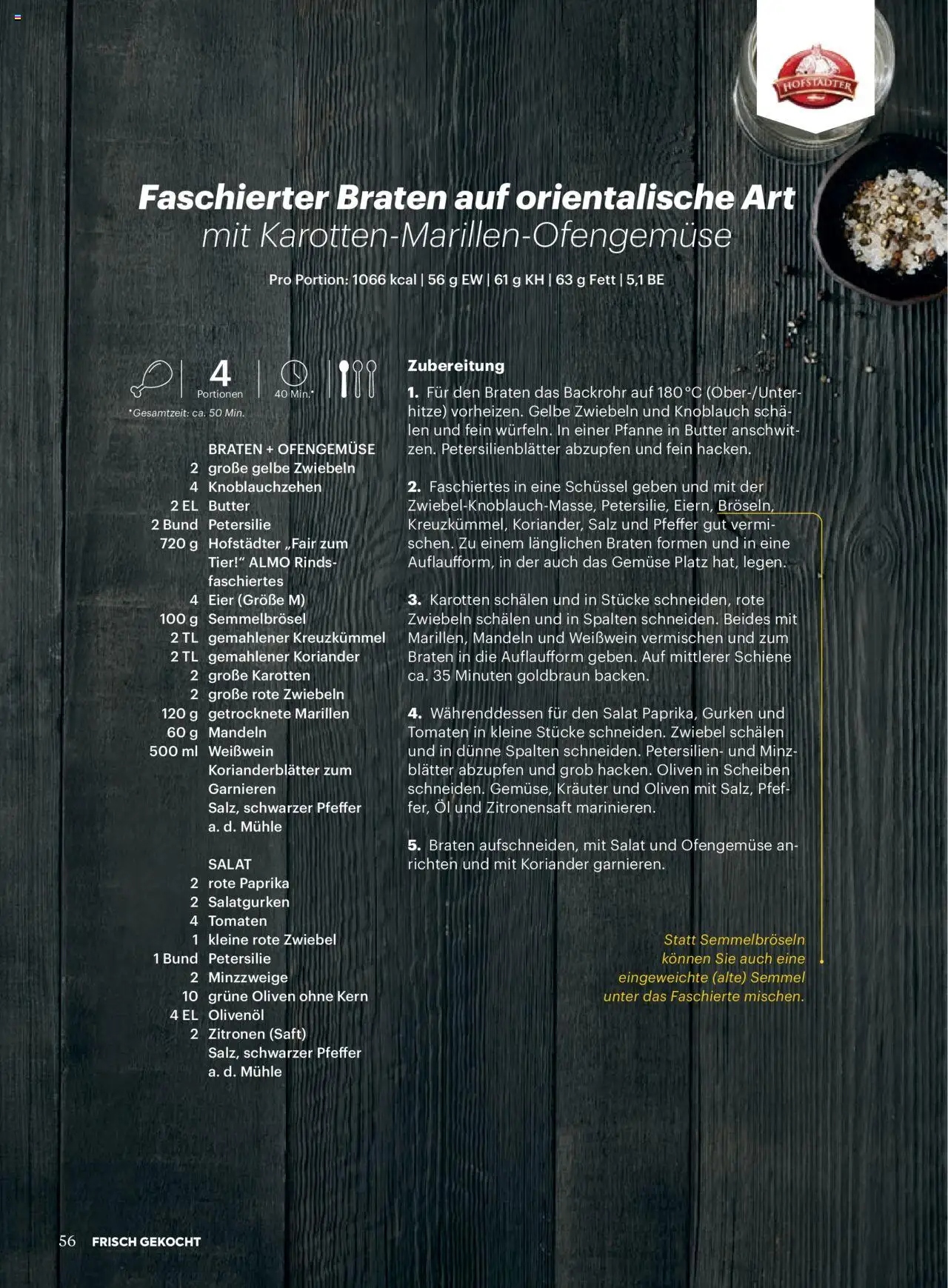 Billa Frisch Gekocht gültig ab 01.09.2025 | Seite: 54 | Produkte: Gurken, Petersilie, Öl, Saft