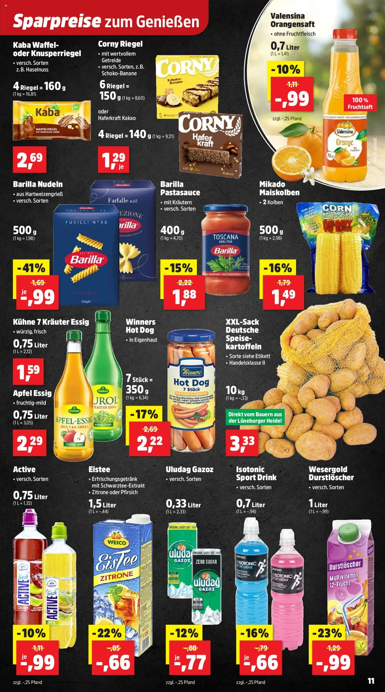 Thomas Philipps Prospekt – gültig ab 07.04.2026 | Seite: 13 | Produkte: Orangensaft, Kartoffeln, Pfirsich, Fruchtsaft