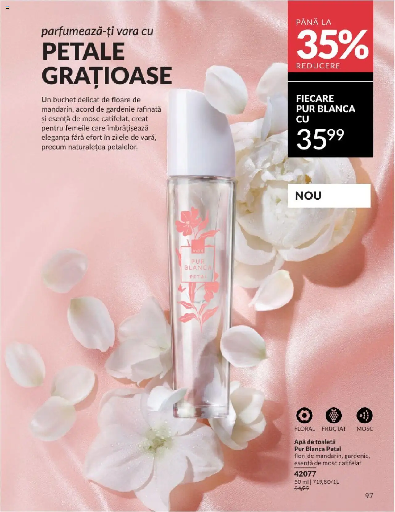 Catalog Avon - 08 2025 – valabil de la 01.08.2025 | Pagină: 97 | Produse: Toaletă, Apă de toaletă, Apă