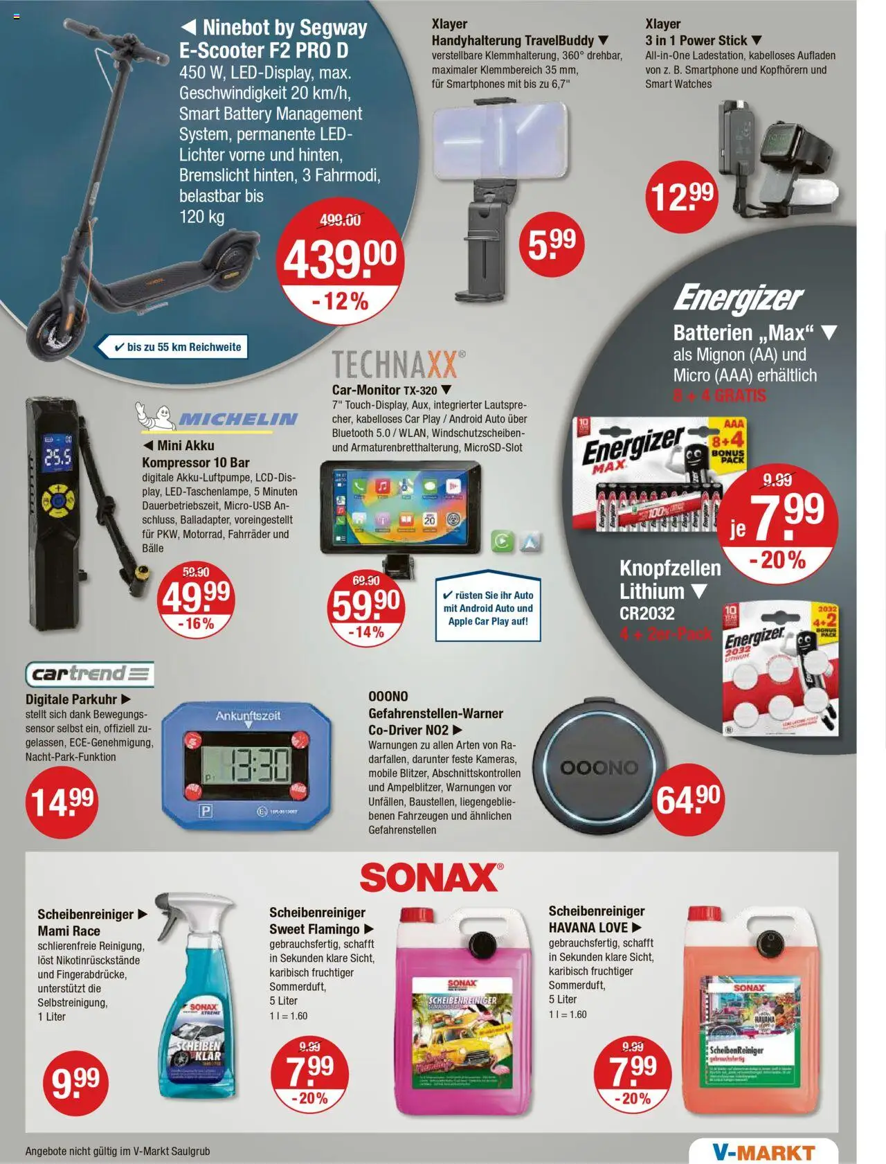 V-Markt - Hallertau/Oberpfalz - gültig ab dem 14.08.2025 | Seite: 17 | Produkte: Batterien, Smartphones, Apple, Smartphone