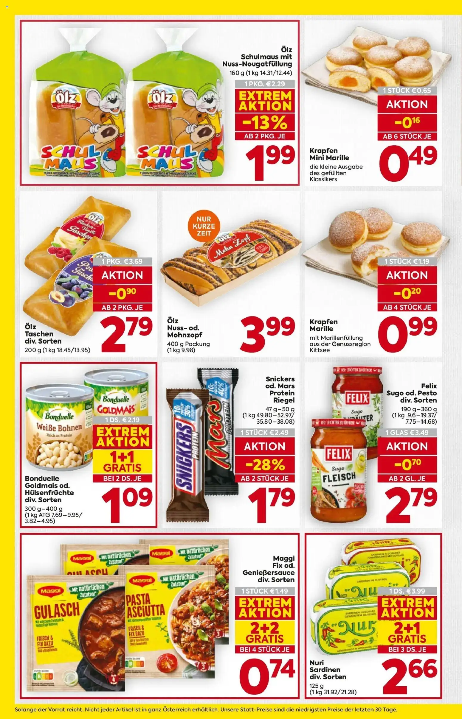 Billa Flugblatt - Maria Rain, Patergassen, Villach gültig ab 08.01.2026 | Seite: 14 | Produkte: Pasta, Zwiebeln, Maus, Tasche