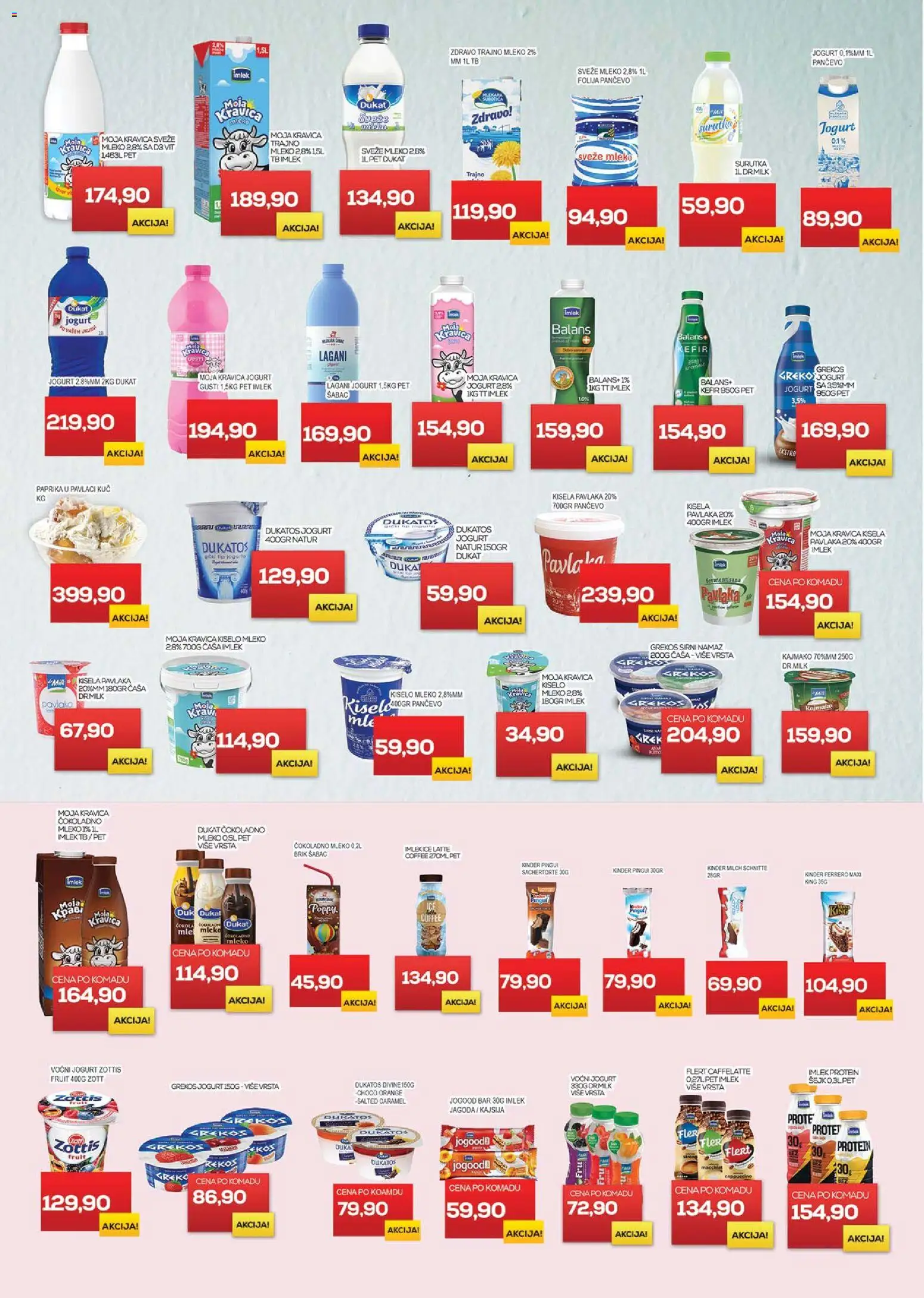 Medius katalog - važi od 27.01.2026 | Strana: 5 | Proizvode: Jagoda, Dukatos, Moja kravica, Pavlaka