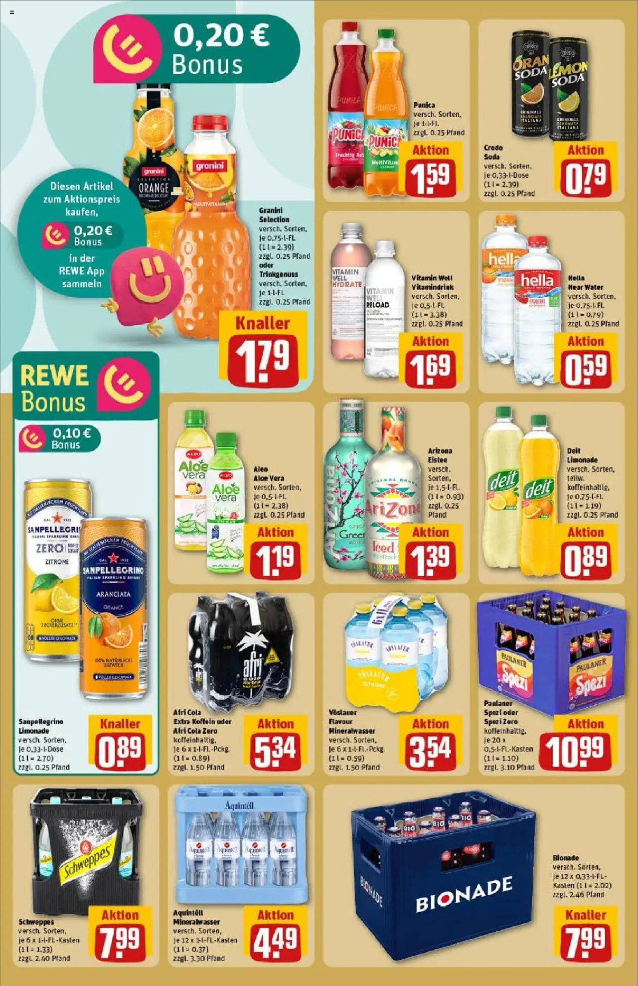 Rewe prospekt Dachau	 - gültig ab dem 29.06.2025 | Seite: 26 | Produkte: Cola, Paulaner spezi, Mineralwasser, Zitrone