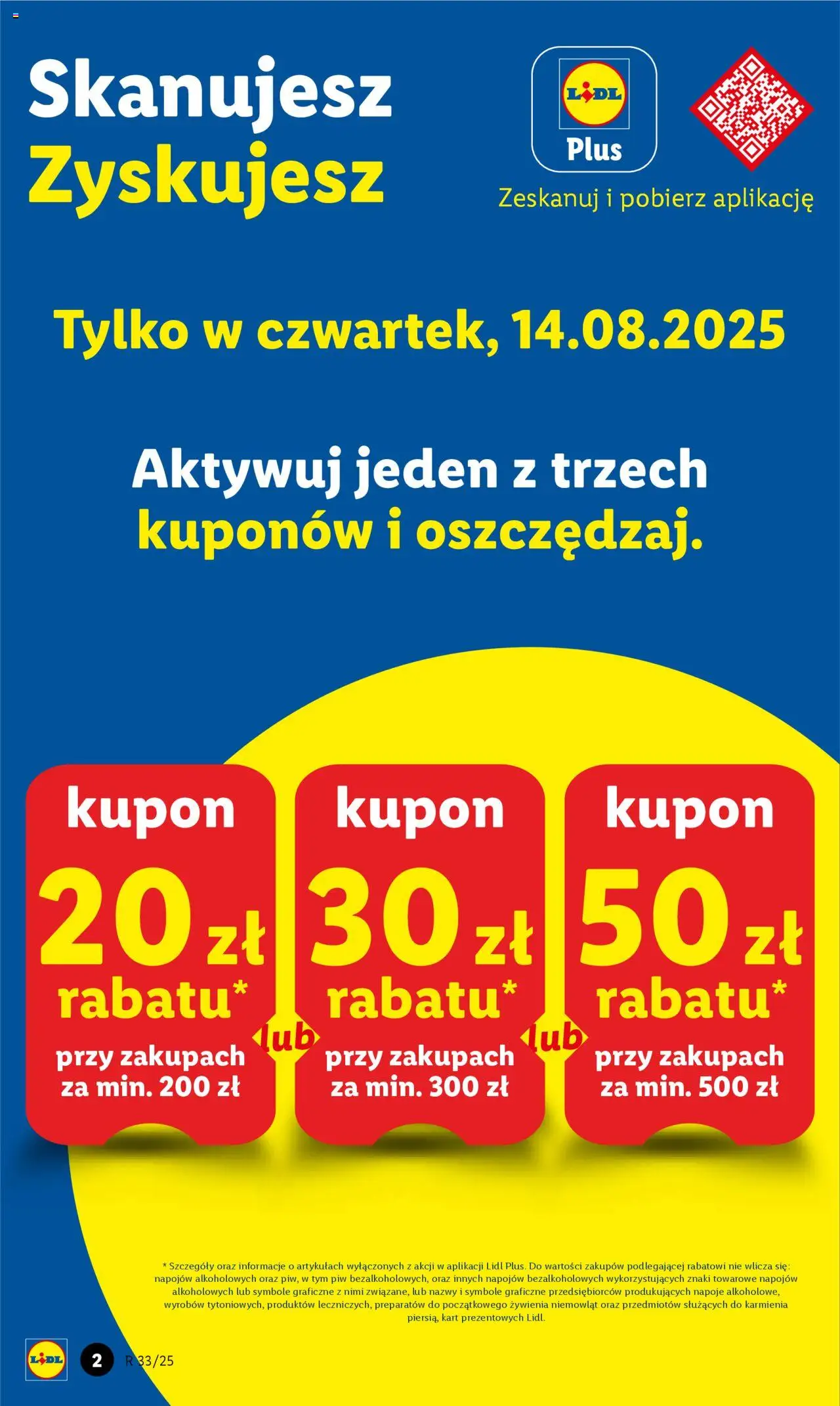Lidl Gazetka od 13.08.2025 | Strona: 2 | Produkty: Napoje