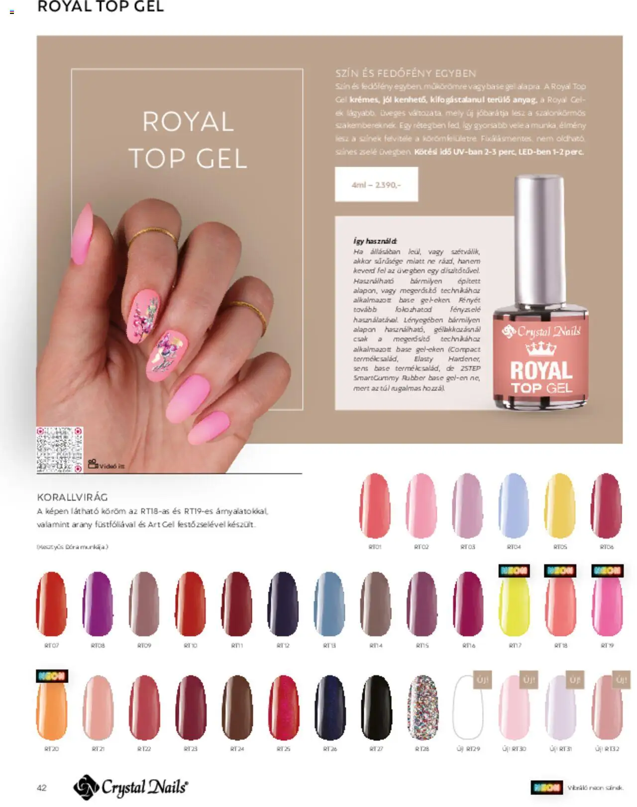 Crystal Nails akciós ujság - amely érvényes a következő dátumtól: 01.03.2025 | Oldal: 42 | Termékek: Videó