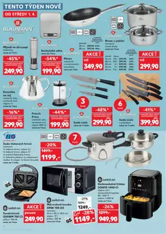 Náhled letáku Kaufland leták - Brno od 01.04.2026 | Strana: 2 | Produkty: Poklice, Váha, Sendvičovač, Fritéza