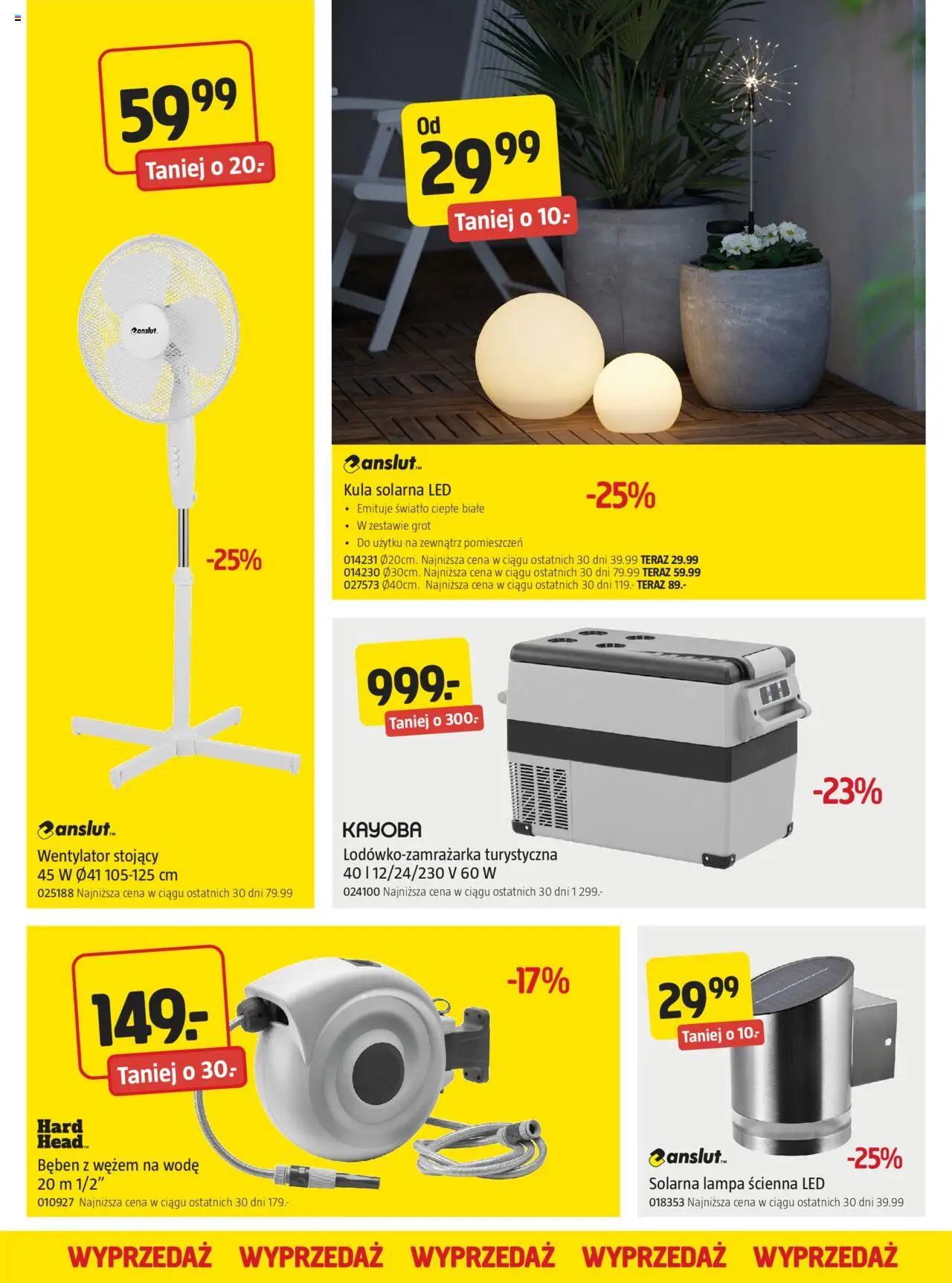 Jula Gazetka od 21.08.2025 | Strona: 7 | Produkty: Wentylator, Lampa