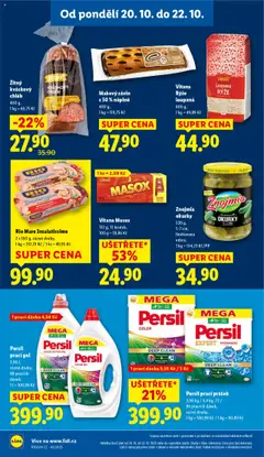 Náhled letáku Makový závin s 50 % náplně, Makový závin s 50 % náplně, 400 g od 20.10.2025 | Strana: 26