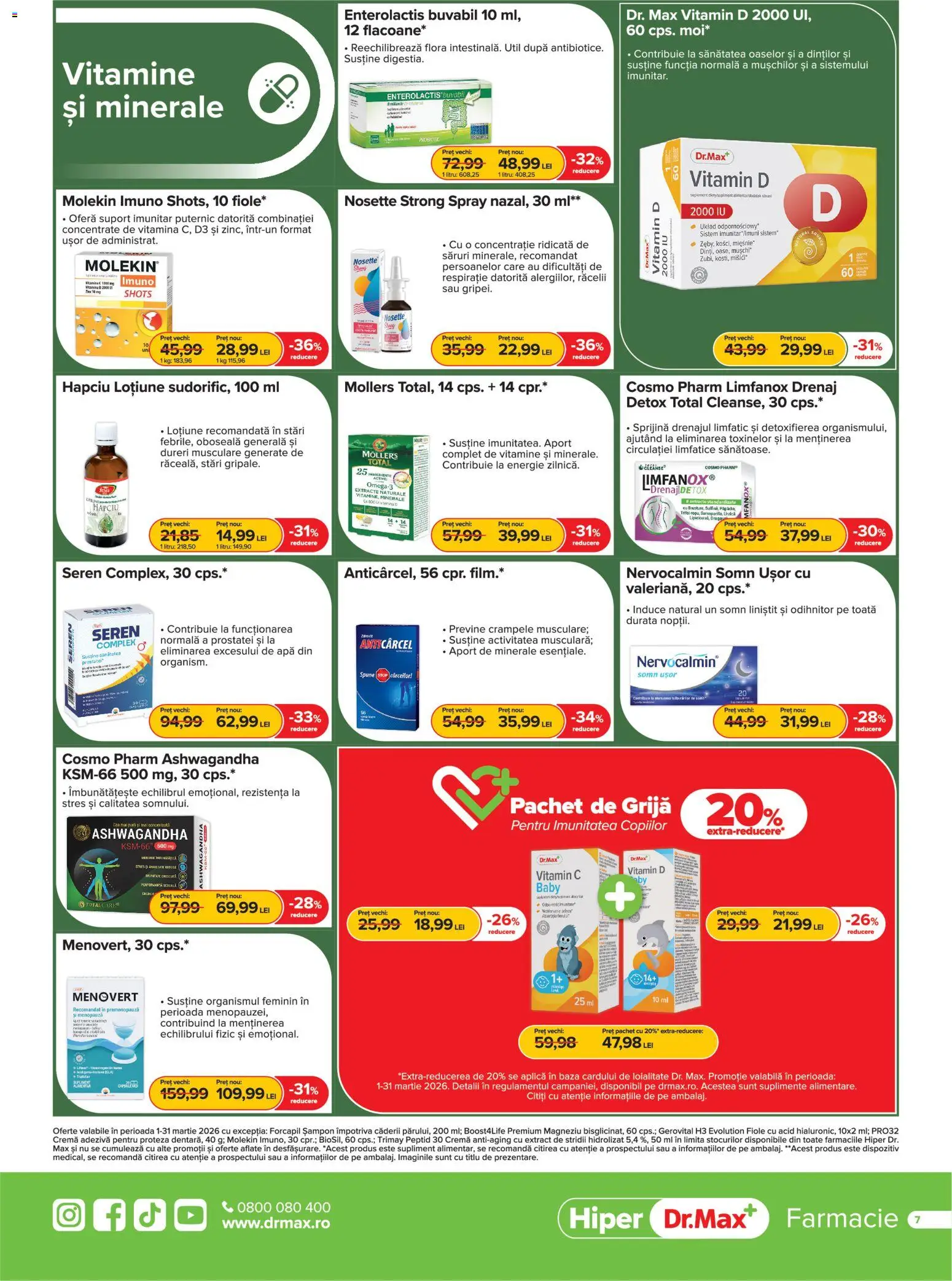 Noul catalog Dr.Max – valabil de la 01.03.2026 | Pagină: 7