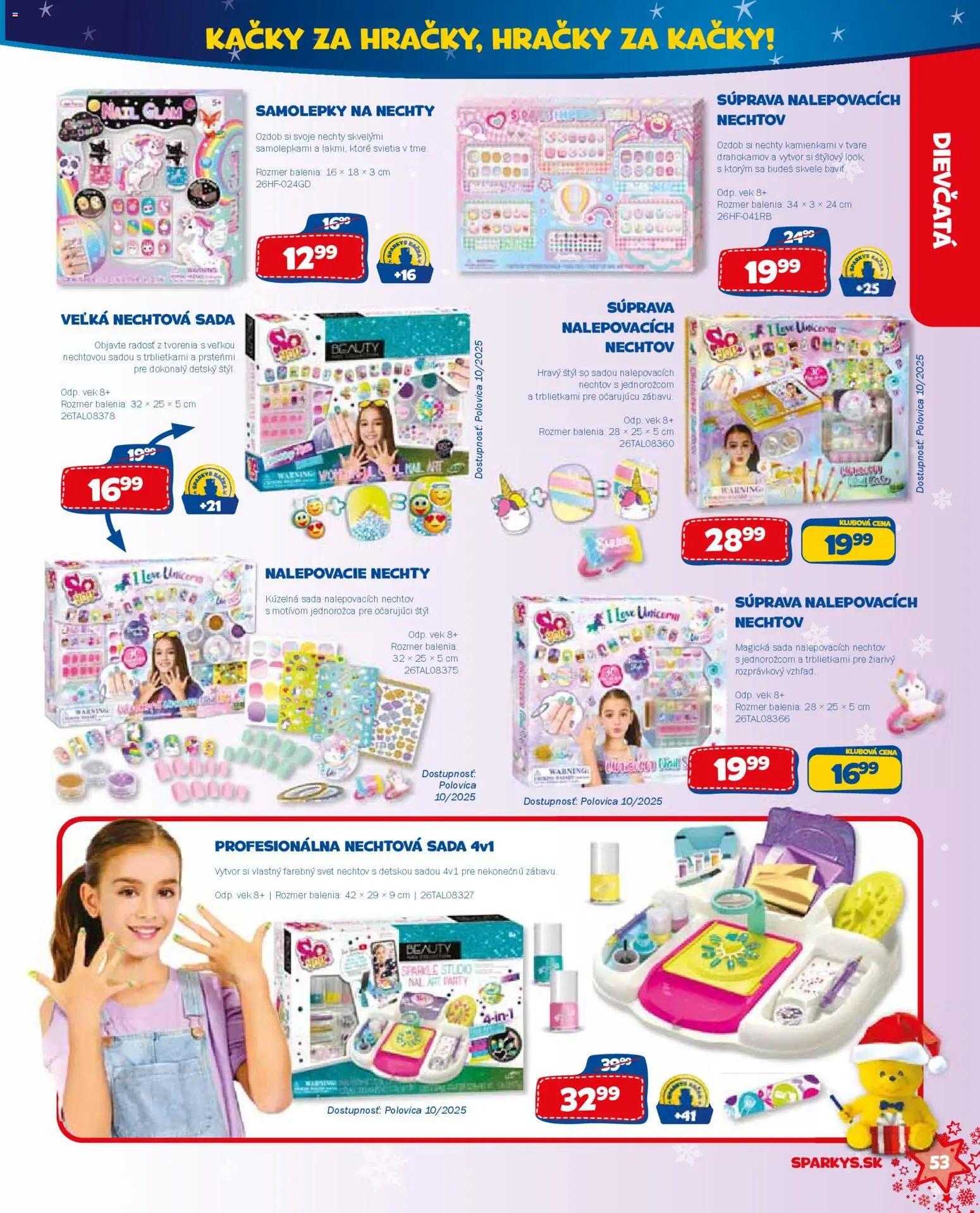 Nové ALLTOYS akcie – leták je platný od 19.11.2025 | Strana: 53 | Produkty: Hračky