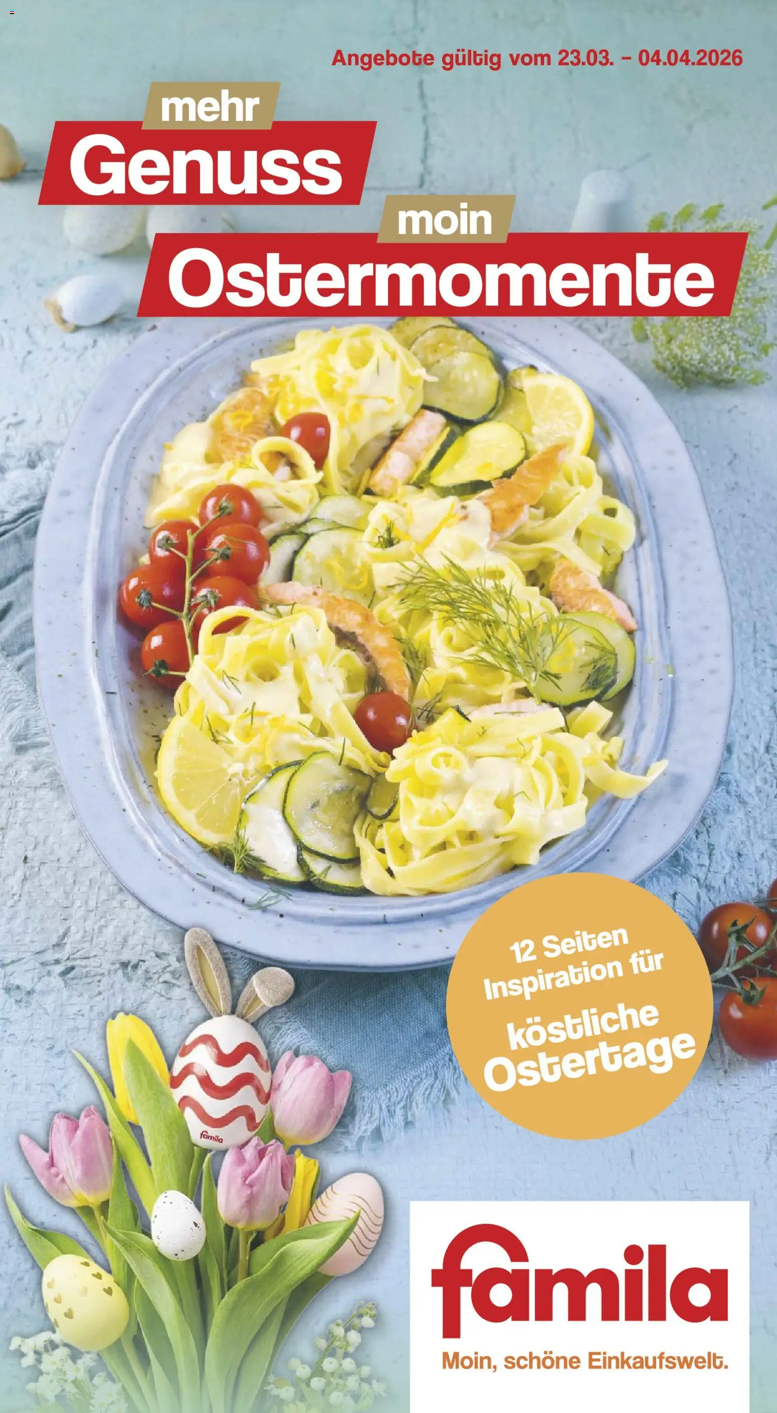 Famila Nordwest Sonderangebote – gültig ab 23.03.2026 | Seite: 1
