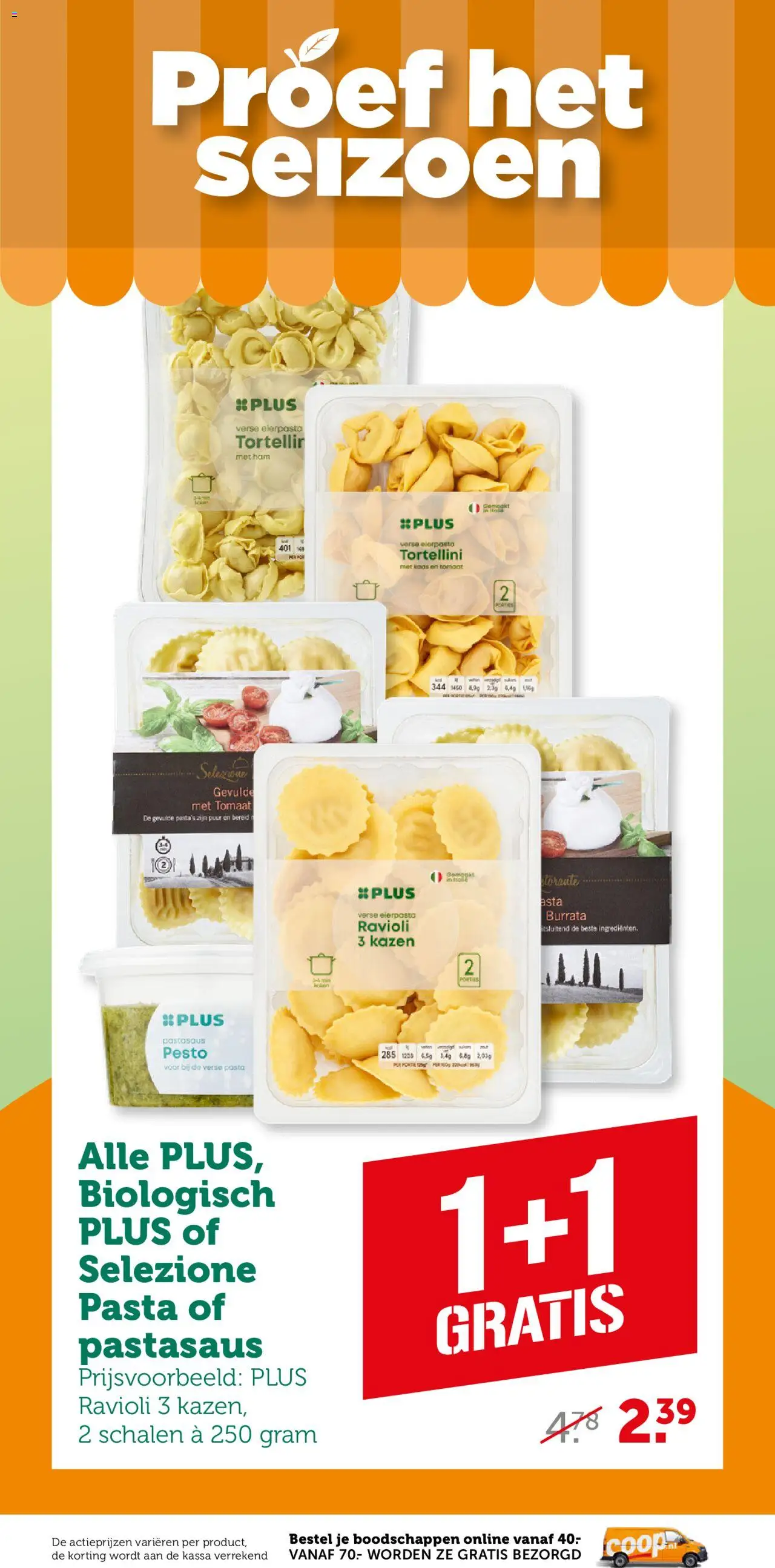  | Pagina: 5 | Producten: Tomaat, Kaas, Ham, Pasta