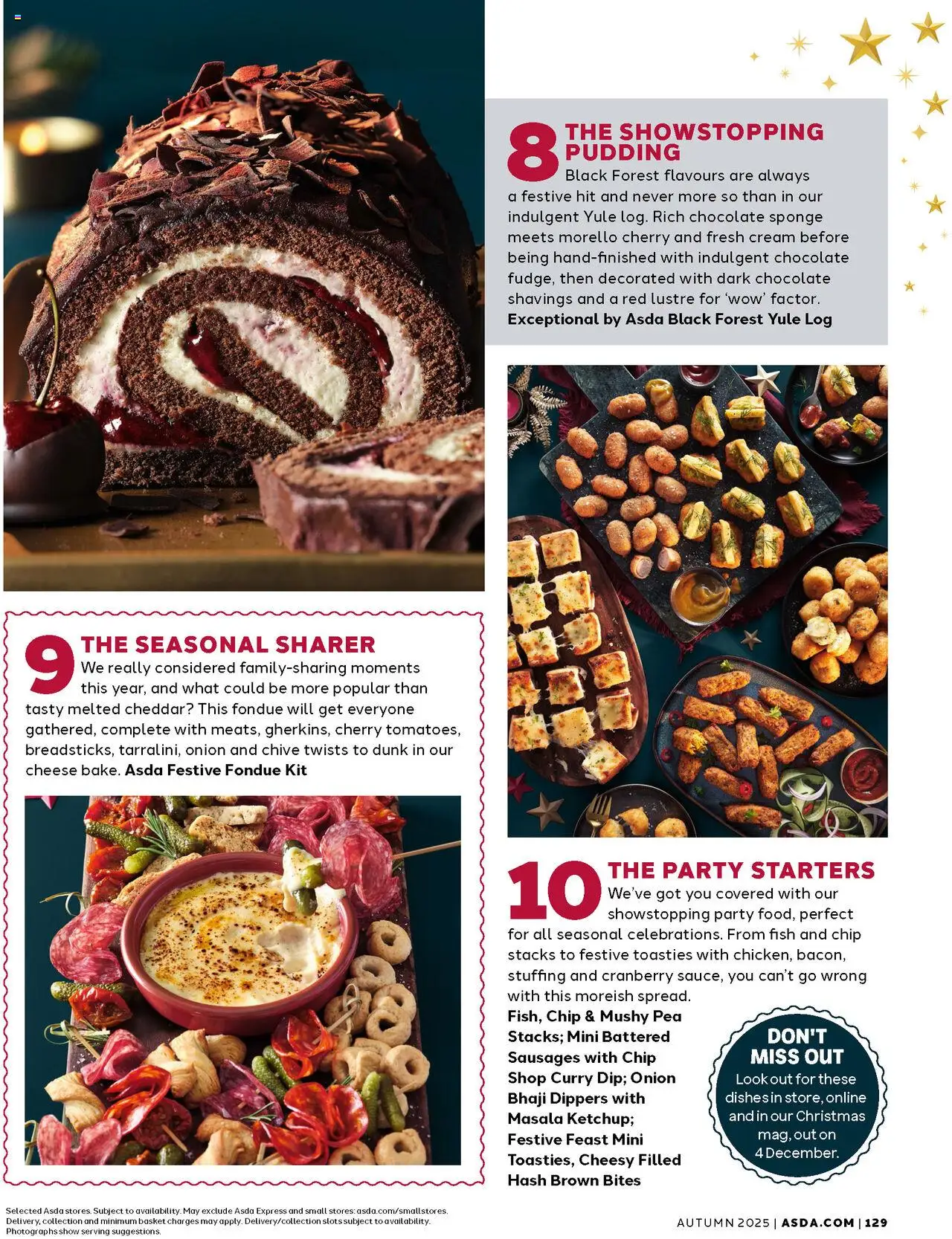  | Page: 129 | Products: Onion, Cheddar, Chocolate, Sausages