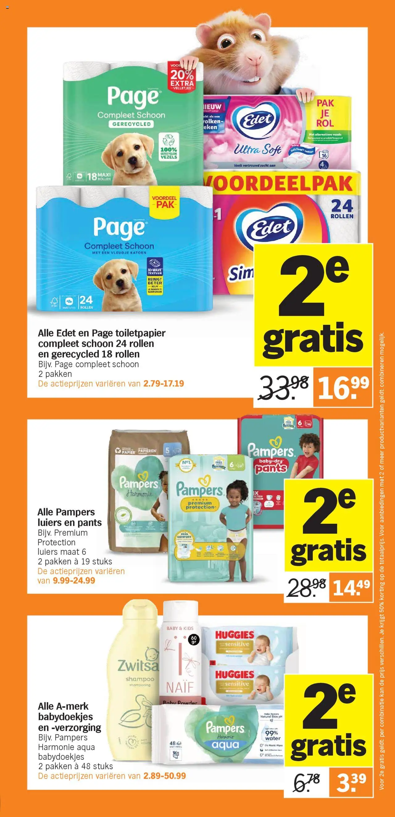 {H1} | Pagina: 12 | Producten: Pampers, Toiletpapier, Festék, Shampoo