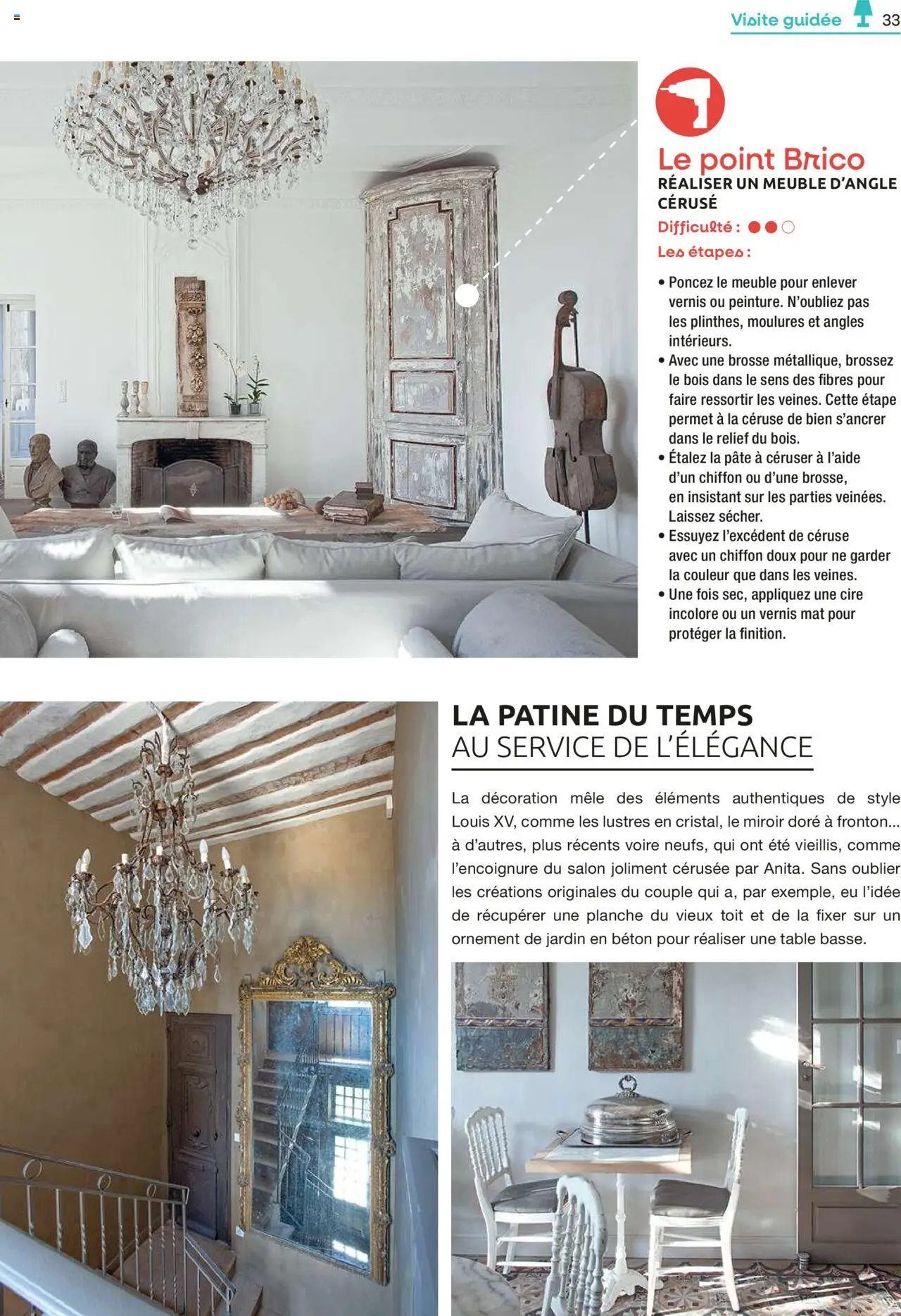  | Page: 33 | Produits: Cire, Brosse, Table, Miroir