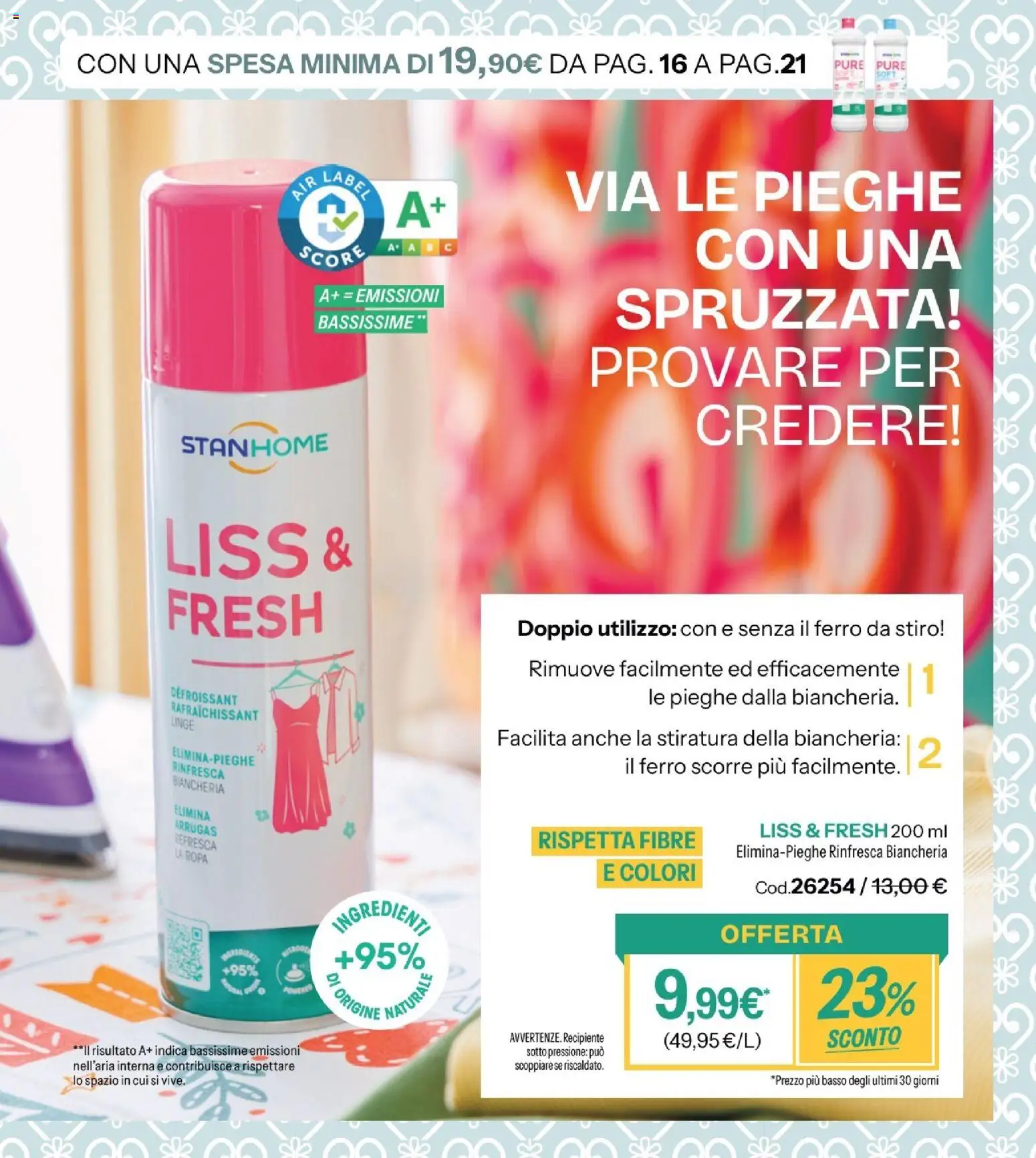 Volantino Stanhome del 08.01.2026 | Pagina: 21 | Prodotti: Ferro da stiro
