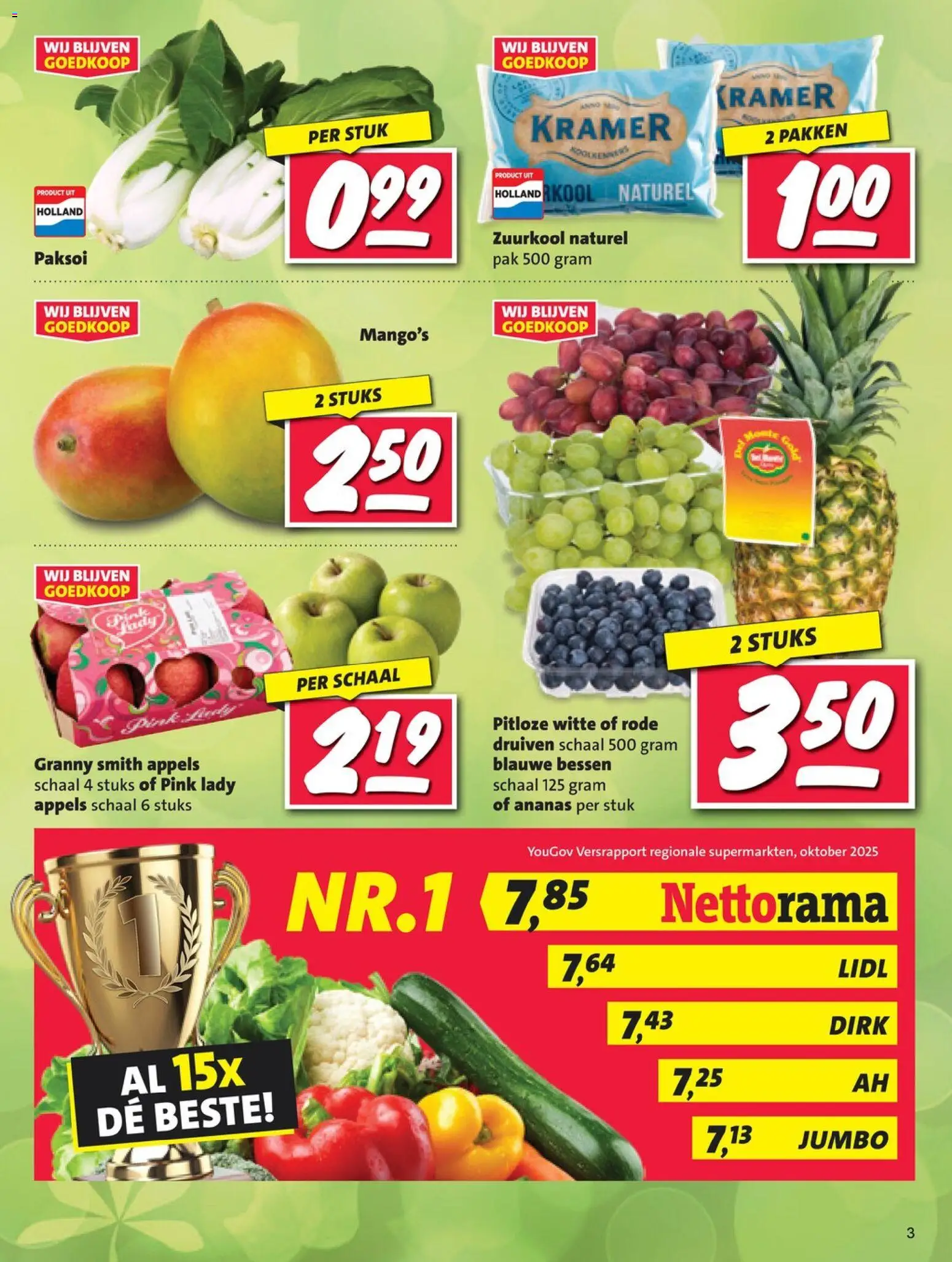 {H1} | Pagina: 3 | Producten: Appels, Schaal, Kokusz, Druiven