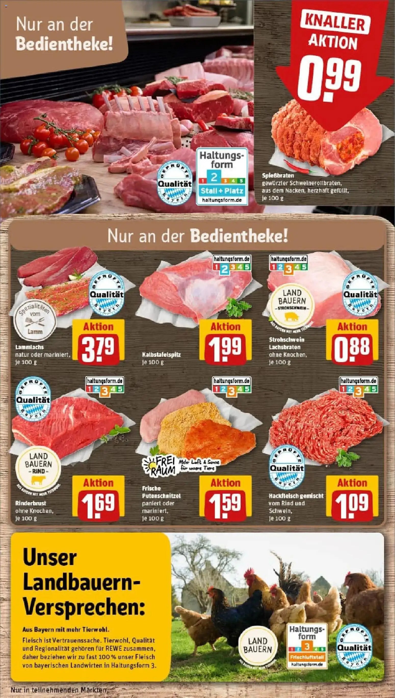Rewe prospekt Regensburg	 – gültig ab 18.01.2026 | Seite: 12 | Produkte: Putenschnitzel, Fleisch, Hackfleisch