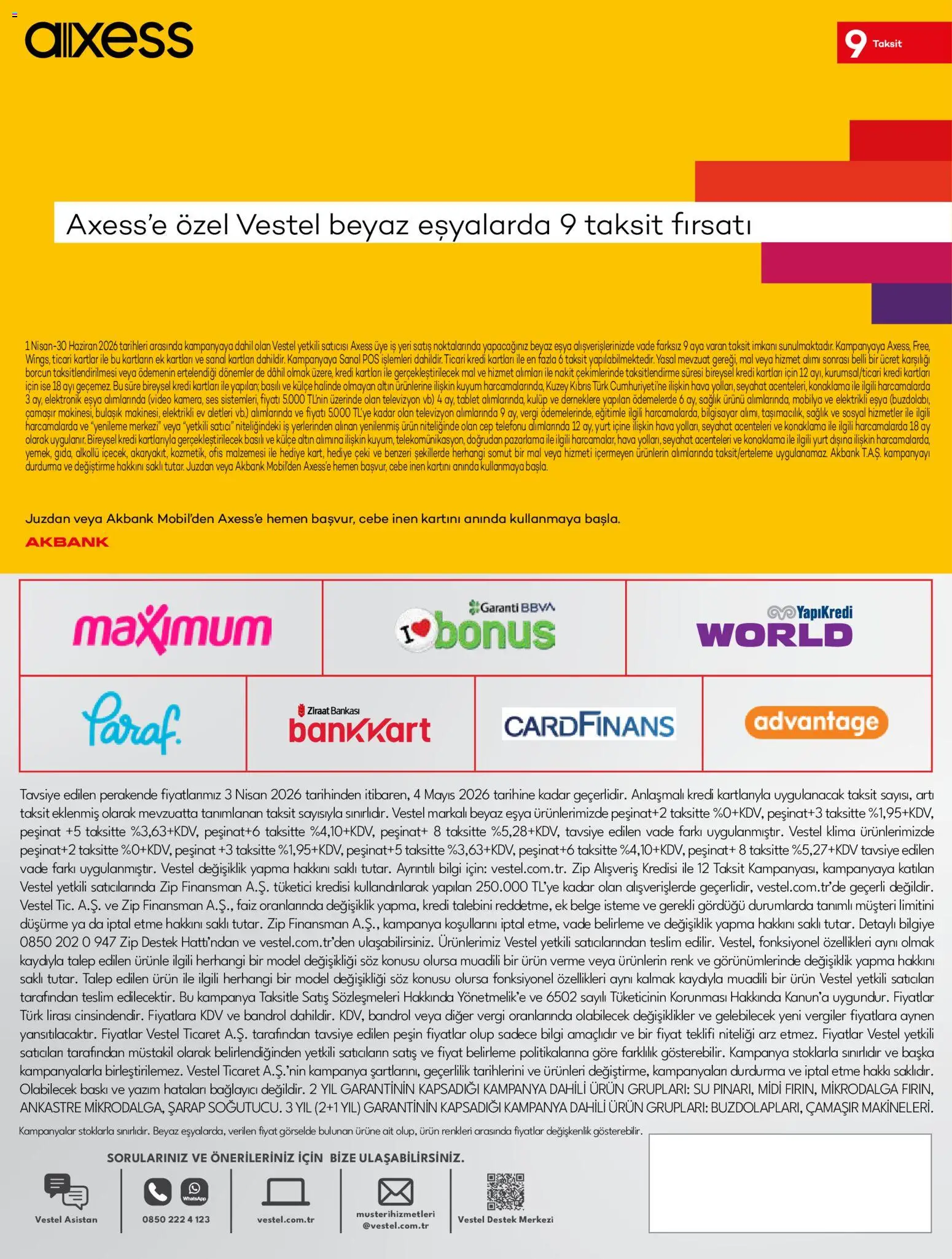 Vestel Katalog - 03.04.2026 tarihinden itibaren geçerlidir | Sayfa: 24 | Ürünler: Baskı, Şarap, Video, Bağlayıcı