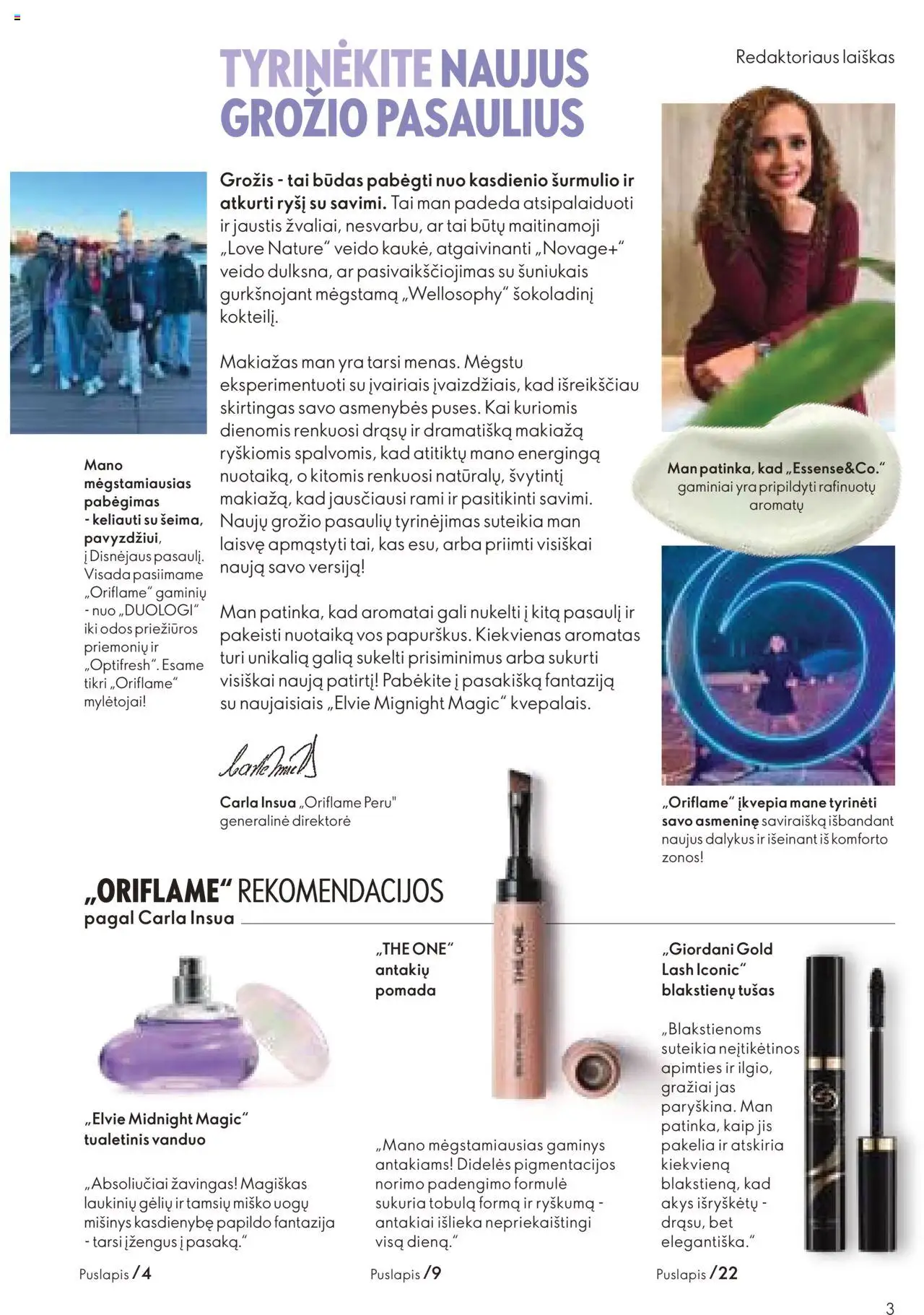 Oriflame - Katalogas 12 2025│galioja nuo 24.08.2025 | Puslapis: 3 | Prekių: Makiažas, Tualetinis vanduo, Tušas