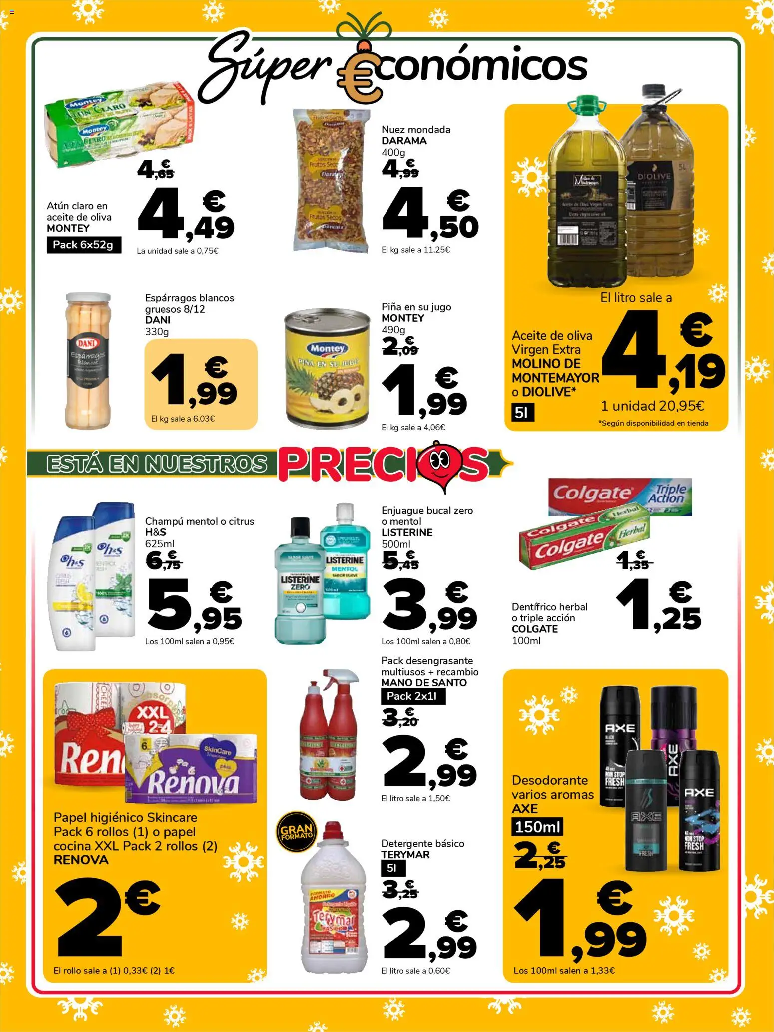 Supeco folleto │ válido desde el 02.12.2025 | Página: 3 | Productos: Enjuague bucal, Detergente, Jugo, Papel higienico