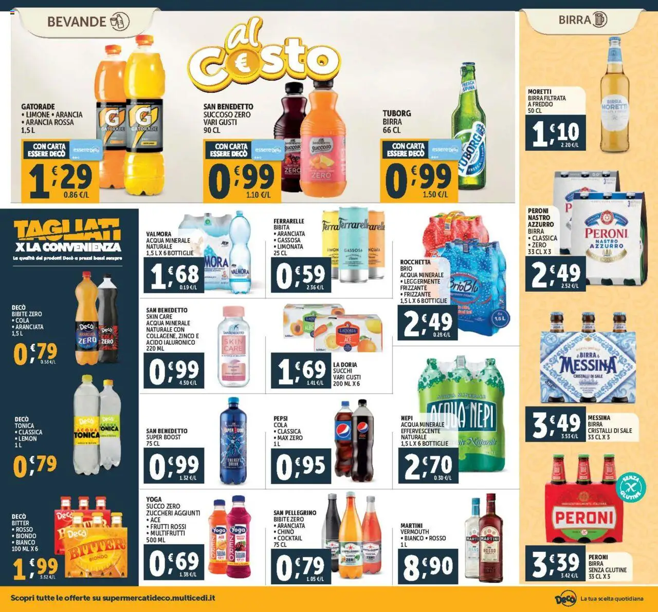 Volantino Decò del 18.07.2025 | Pagina: 16 | Prodotti: Tè, Sale, Limone, Arancia