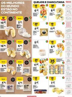 Pré-visualização QUEIJO DE CABRA SEMICURADO CONTINENTE CUNHA, Semi-cured goat cheese, wedge. EMB.: 250 G válido de 16.12.2025 | Página: 13