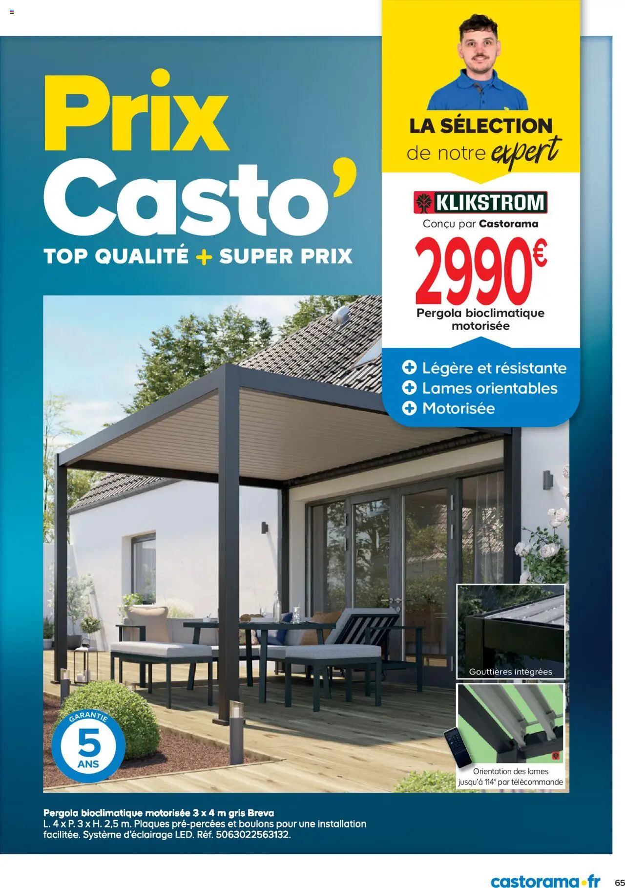  | Page: 65 | Produits: Pergola, Télécommande