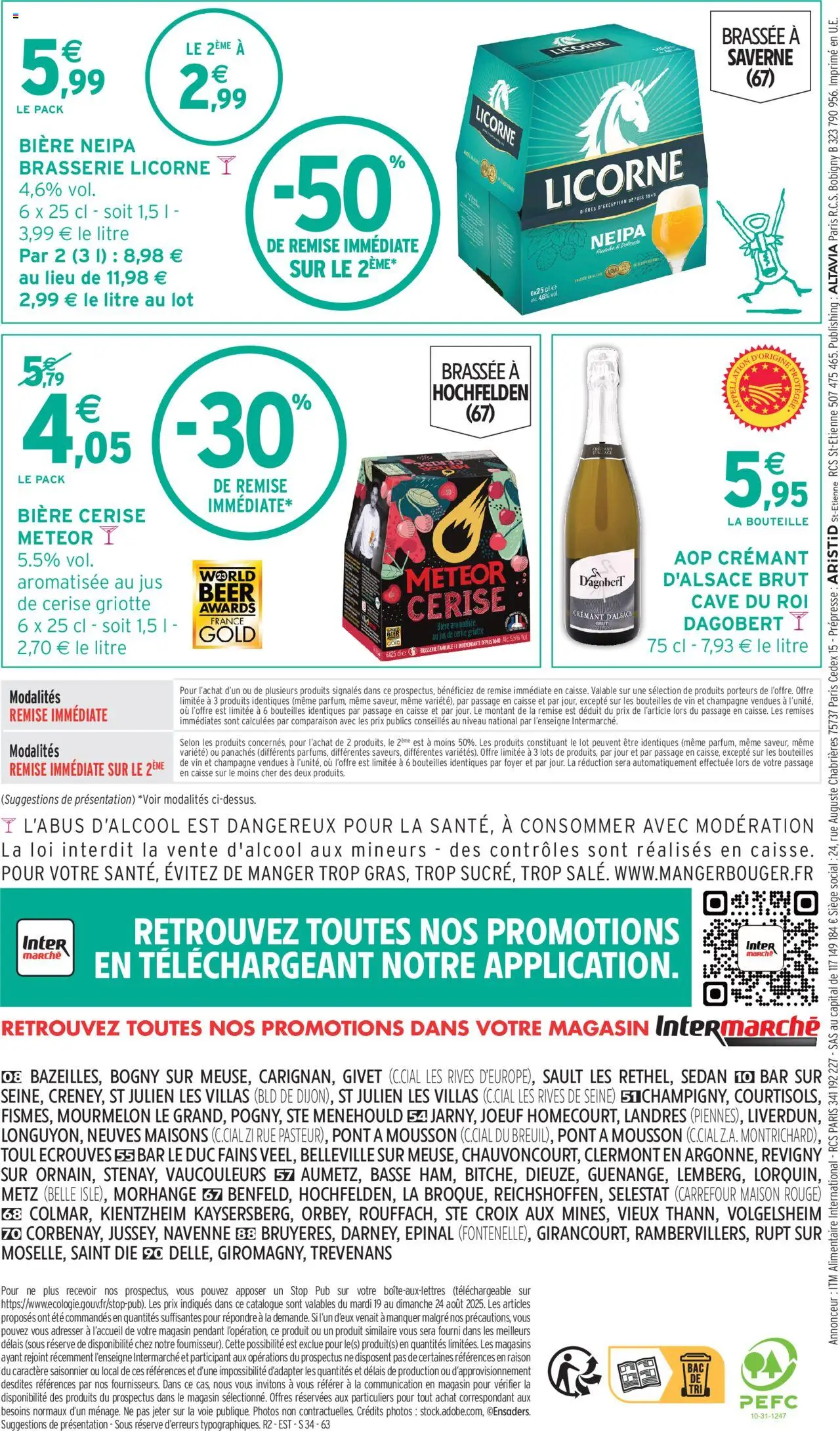  | Page: 4 | Produits: Champagne, Vin, Bière, Crémant d'alsace