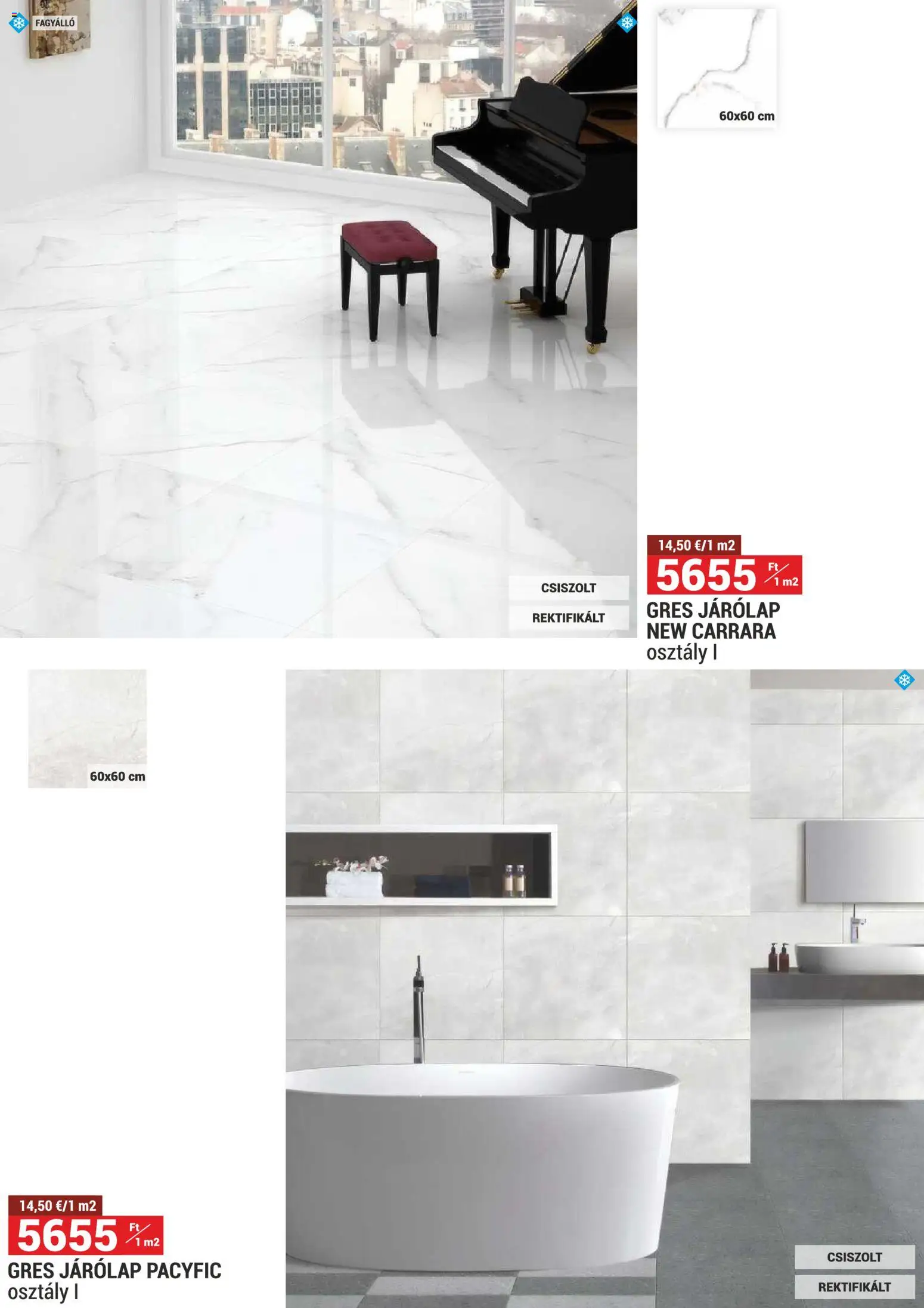 Merkury Market akciós ujság - amely érvényes a következő dátumtól: 01.12.2025 | Oldal: 21 | Termékek: Gres, Járólap