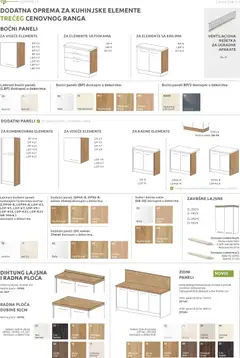 Jela katalog - pregled Jela kataloga - važi od 15.12.2025 | Strana: 118 | Proizvode: Rešetka, Radna ploča, Orah