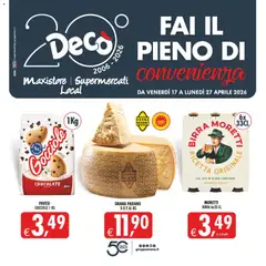 Anteprima del volantino Decò volantino Maxistore, Supermercati, Local Sicilia valido a partire dal 17.04.2026