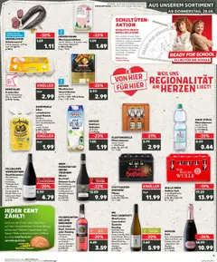 KESSLER Sekt, brut, »Hochgewächs« -Rosé mit Pinot und Chardonnay oder »Jägergrün« mit Riesling je 0,75-1-FI. (1 l = 14.66) - gültig ab dem 28.08.2025 | Seite: 9