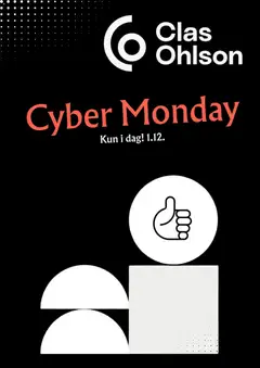 Forhåndsvisning av Clas Ohlson Cyber Monday gyldig fra 01.12.2025