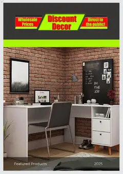 Discount Decor specials catalogue – valid from 26.10.2025