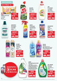 Náhled letáku SAVO², Prostředek proti plísním classic/koupelna, 500 ml od 14.01.2026 | Strana: 48