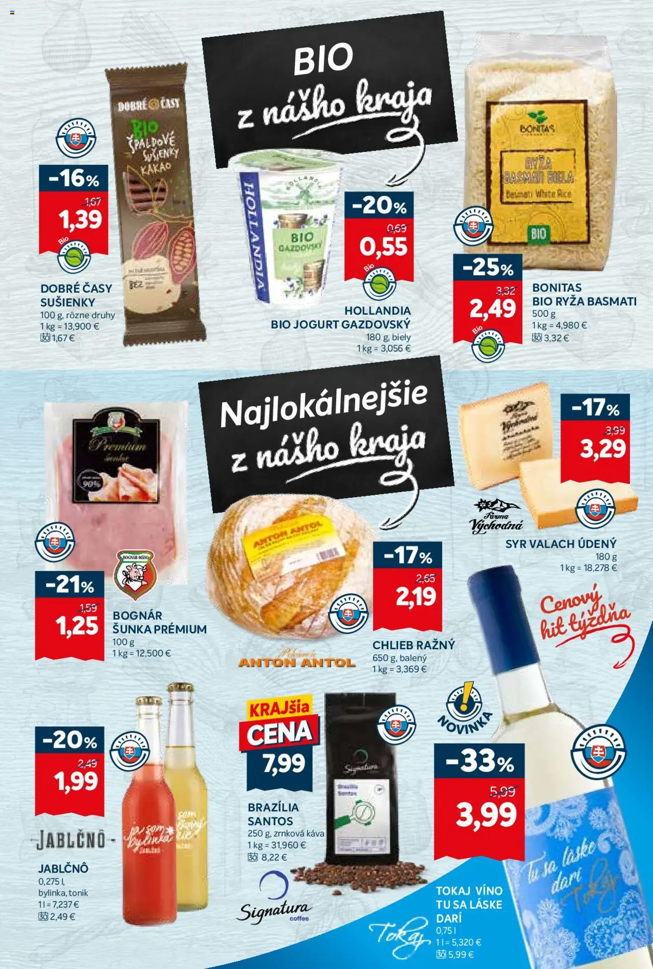 Kraj leták │ platný od 14.08.2025 | Strana: 5 | Produkty: Syr, Jogurt, Zrnková káva, Kakao