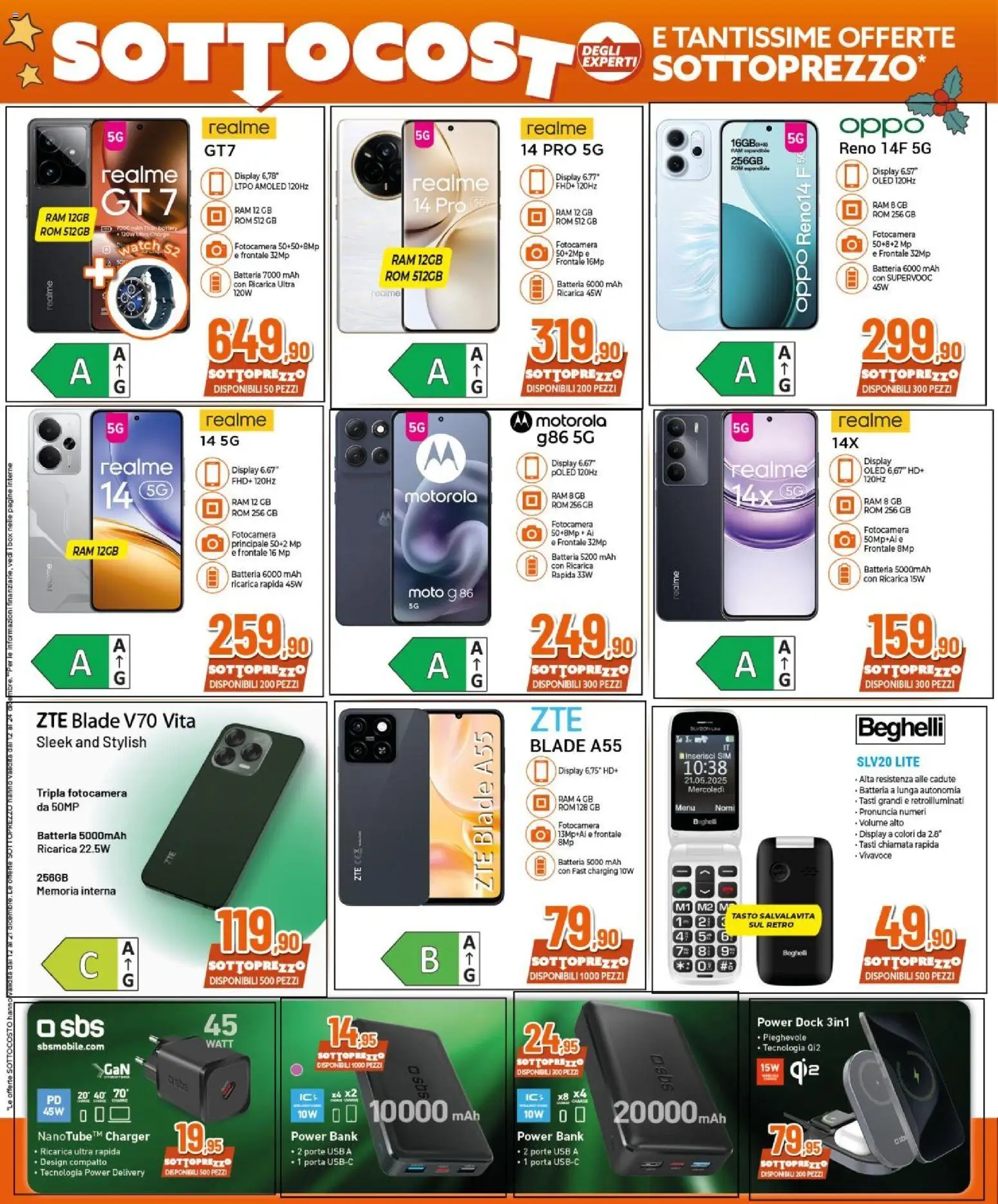 Volantino Expert del 12.12.2025 | Pagina: 4 | Prodotti: Power bank, Fotocamera, USB, Batteria