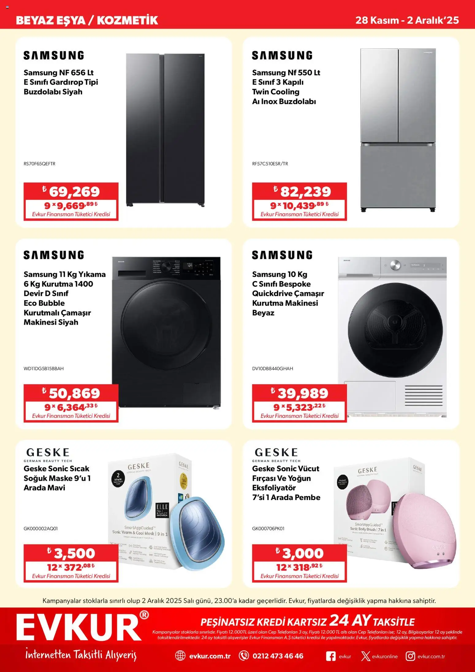 Evkur Black Friday - 28.11.2025 tarihinden itibaren geçerlidir | Sayfa: 4 | Ürünler: Gardırop, Maske, Kurutma makinesi, Buzdolabı