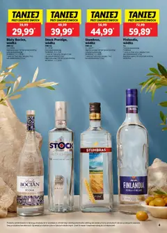 Lidl Katalog alkoholi mocnych od 14.07.2025 | Strona: 5 | Produkty: Spirytus rektyfikowany