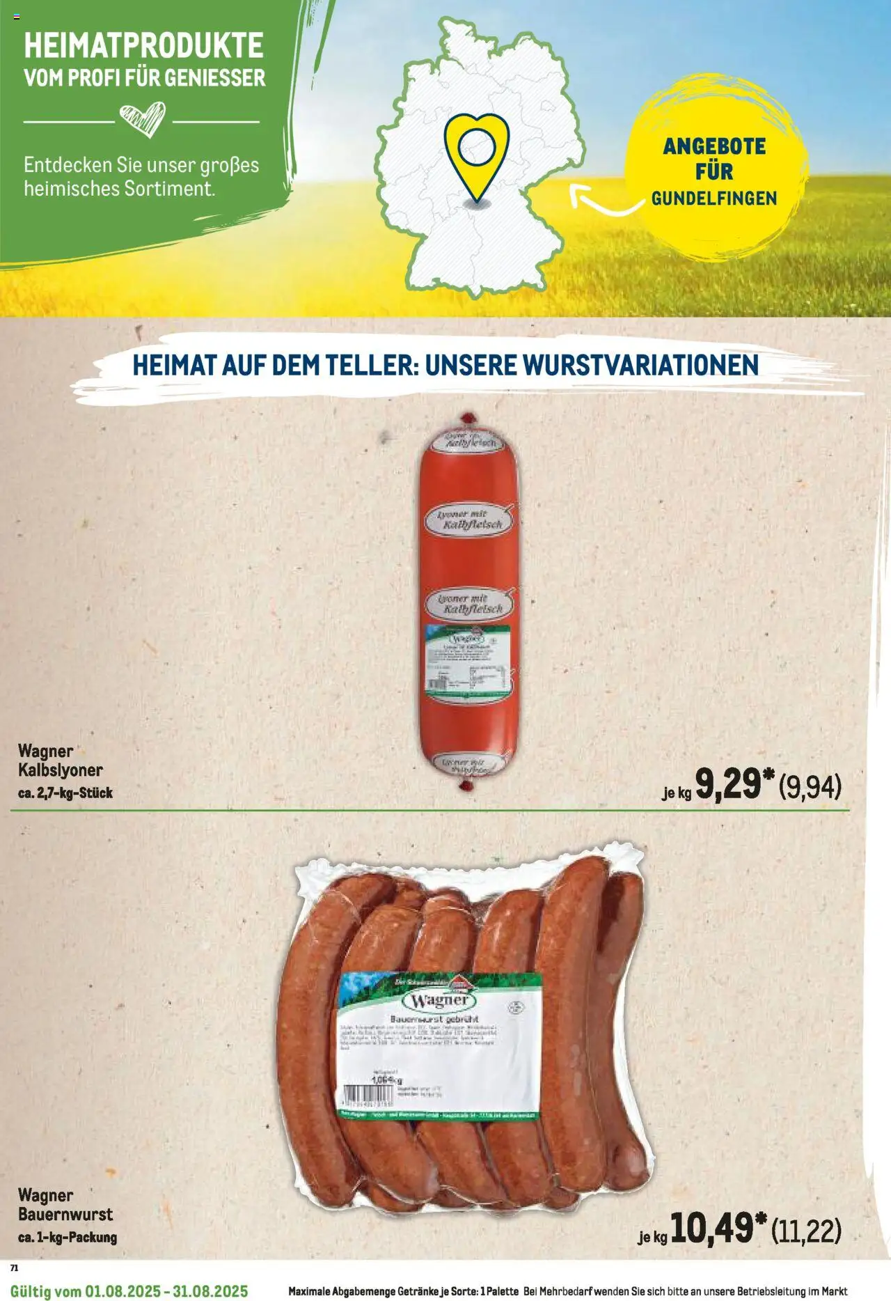 Metro Regionaler Flyer - gültig ab dem 01.08.2025 | Seite: 114
