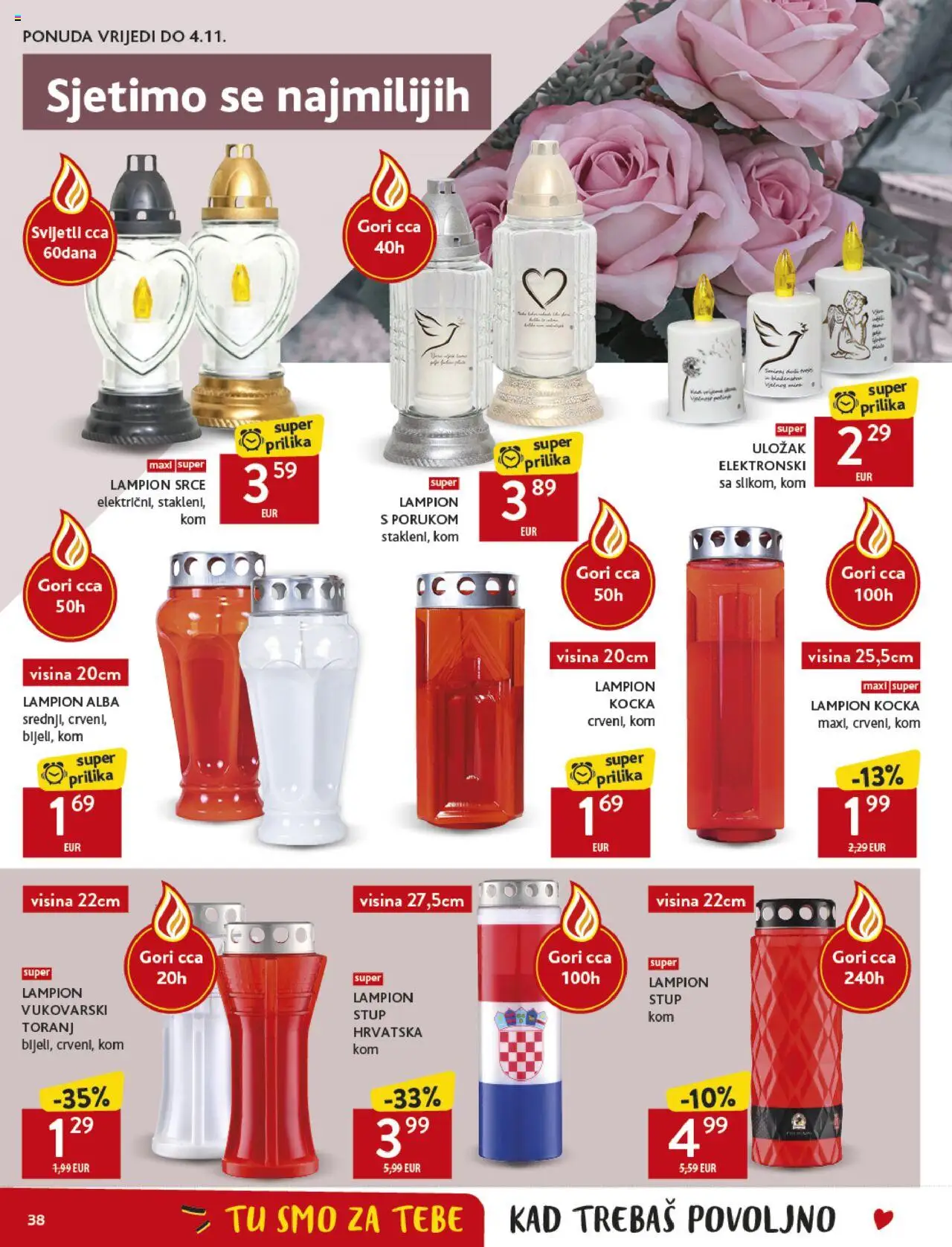 Konzum katalog | vrijedi od 22.10.2025 | Stranica: 38 | Proizvodi: Lampion