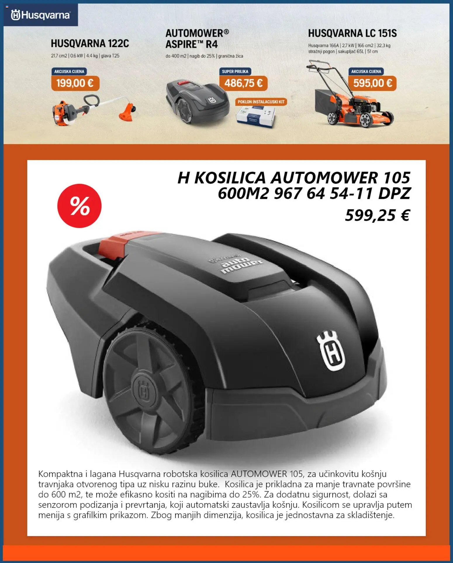 Comet katalog | vrijedi od 08.04.2026 | Stranica: 6 | Proizvodi: Kosilica