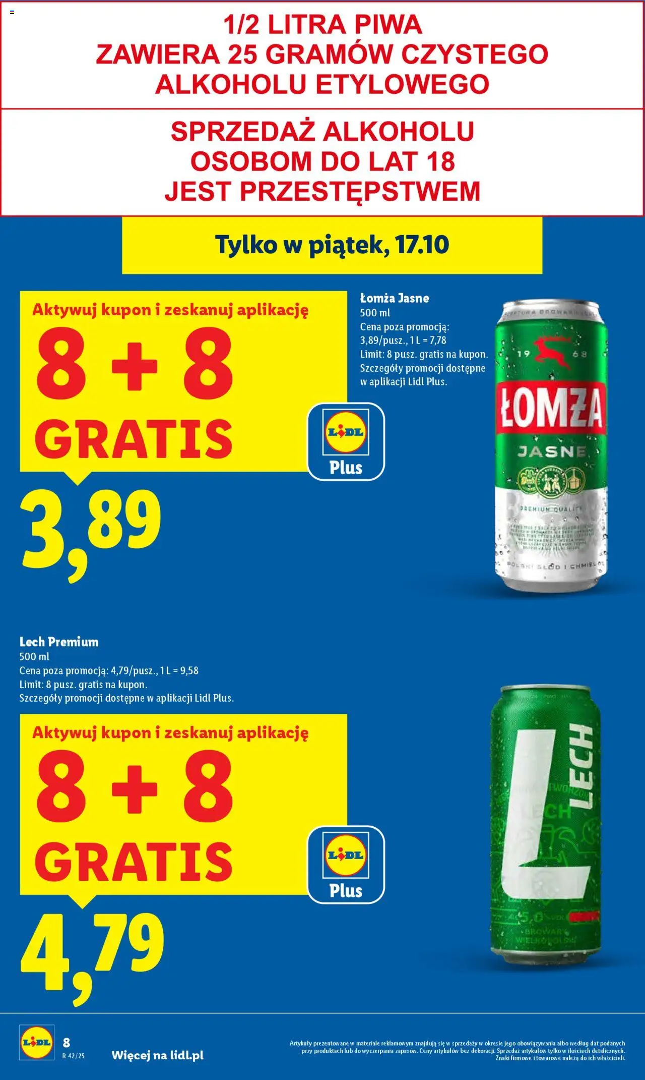 Lidl Gazetka od 16.10.2025 | Strona: 8