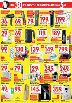 Pogląd oferty "Mediaexpert Gazetka - Wielkie otwarcie Warszawa" - ważna od 15.01.2026 | Strona: 6 | Produkty: Suszarka, Parownica, Blender kielichowy, Sodastream