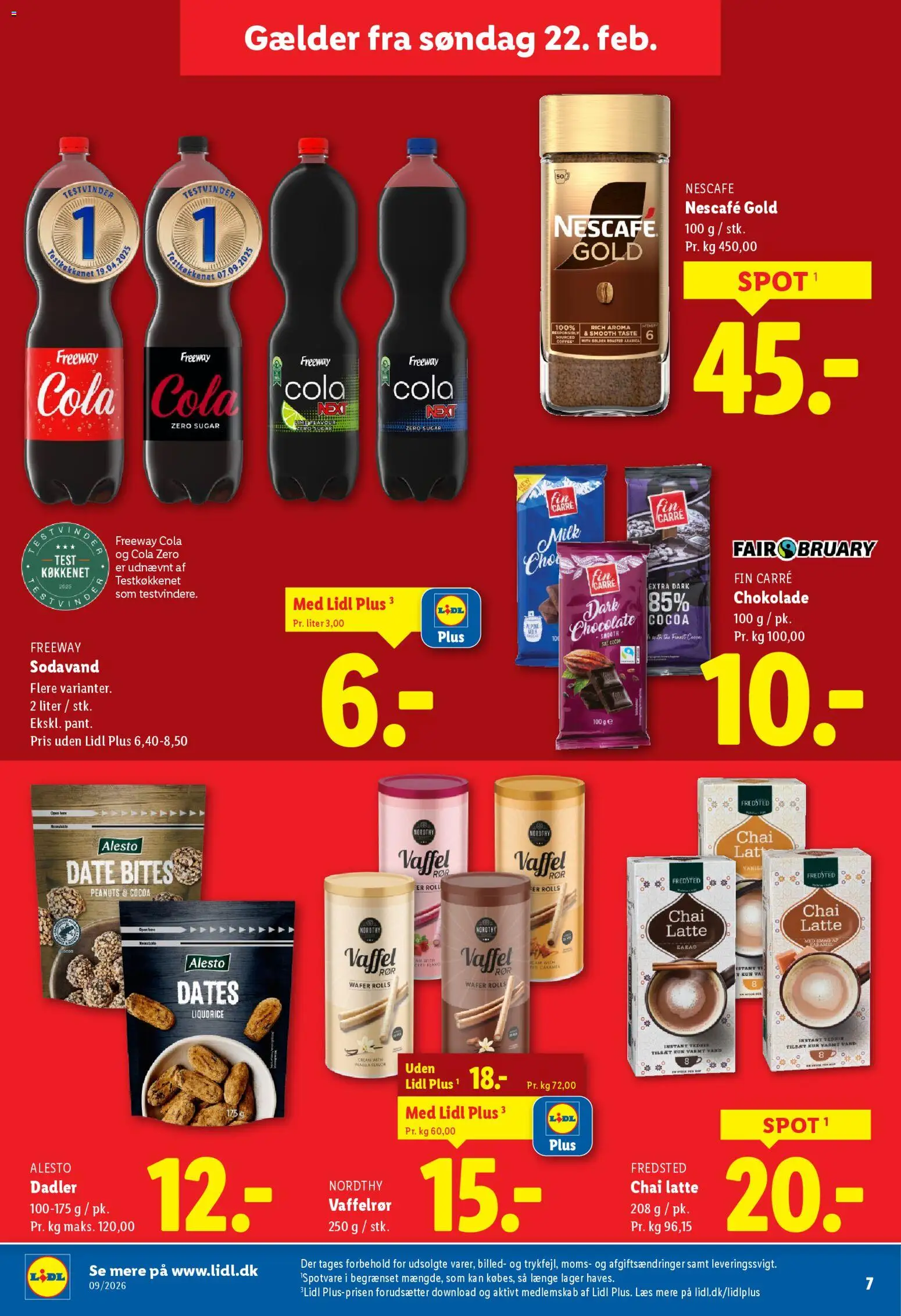 Lidl tilbudsavis – gyldig fra 26.02.2026 | Side: 23 | Produkter: Peanuts, Sodavand, Cola, Søm