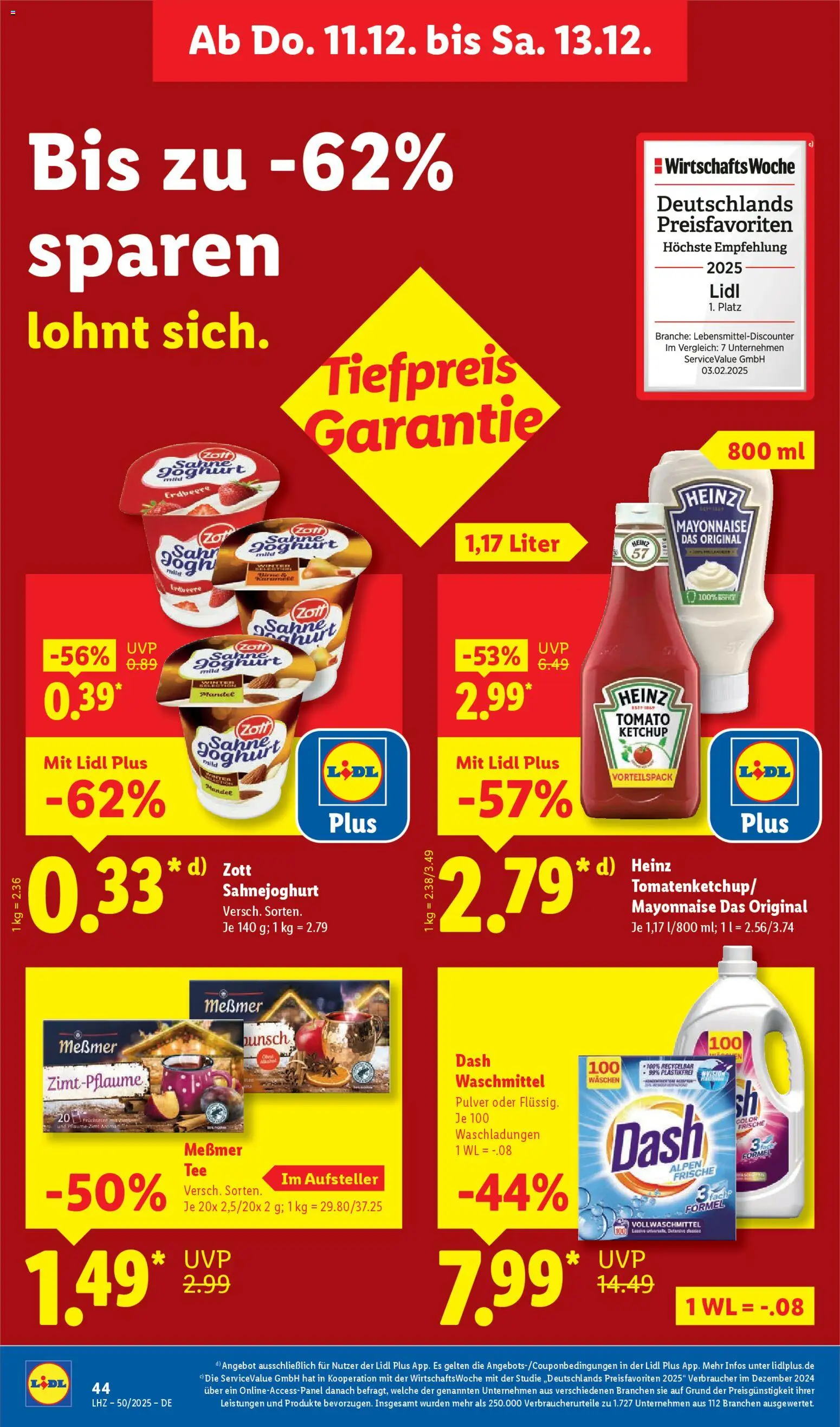 Lidl Prospekt Aarbergen – gültig ab 08.12.2025 | Seite: 64 | Produkte: Joghurt, Mayonnaise, Mantel, Ketchup