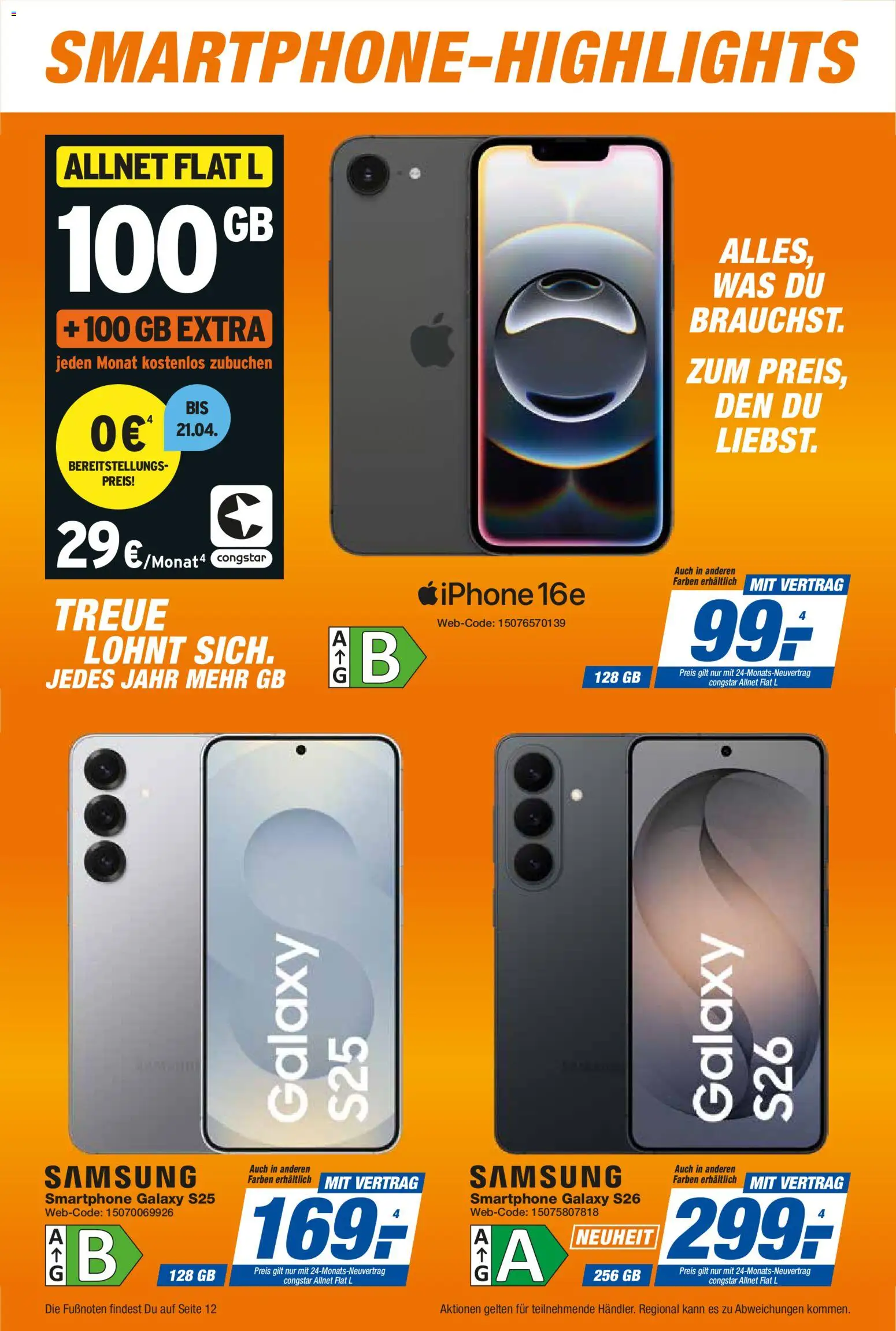 Expert Smarthphone Highlights im April – gültig ab 01.04.2026 | Seite: 10