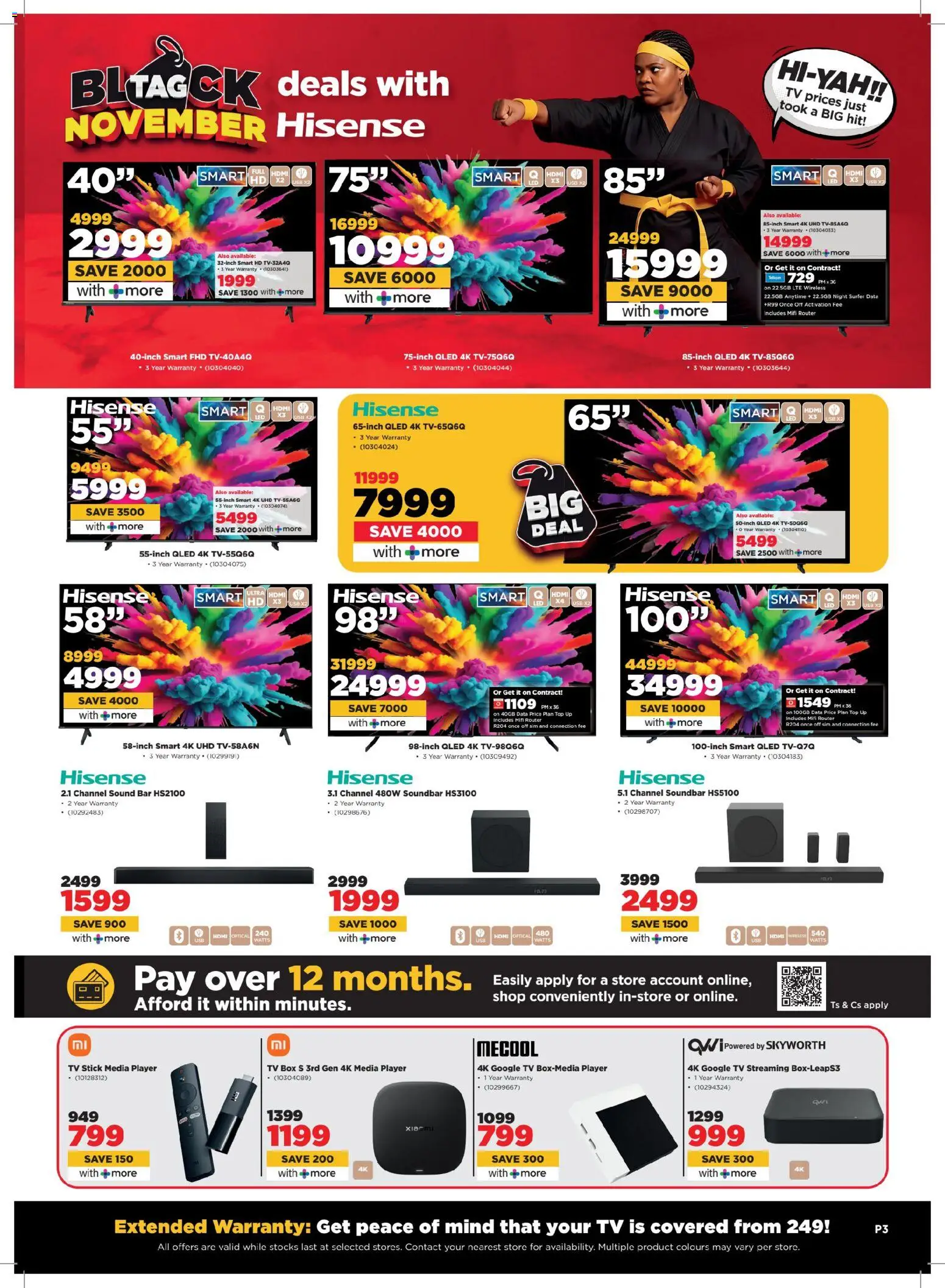 New HiFi Corp catalogue – valid from 24.11.2025 | Page: 3 | Products: Data, Sim, USB, Soundbar