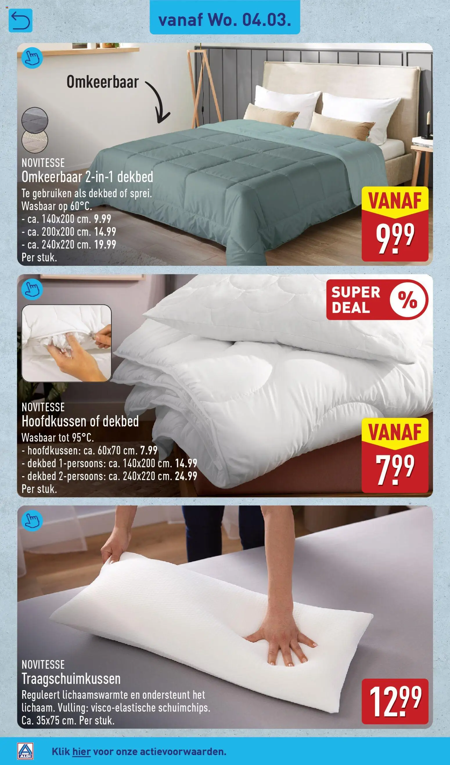 {H1} | Pagina: 4 | Producten: Dekbed